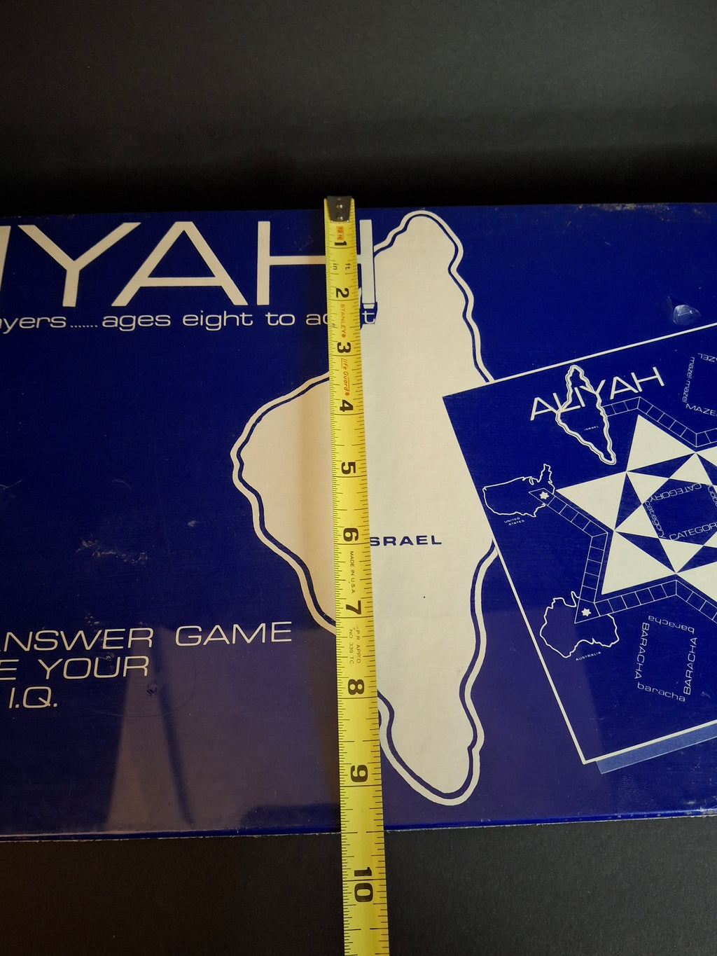 Vintage 1977 ALIYAH Board Game Sealed Brand New Jewish Learning Materials Israel