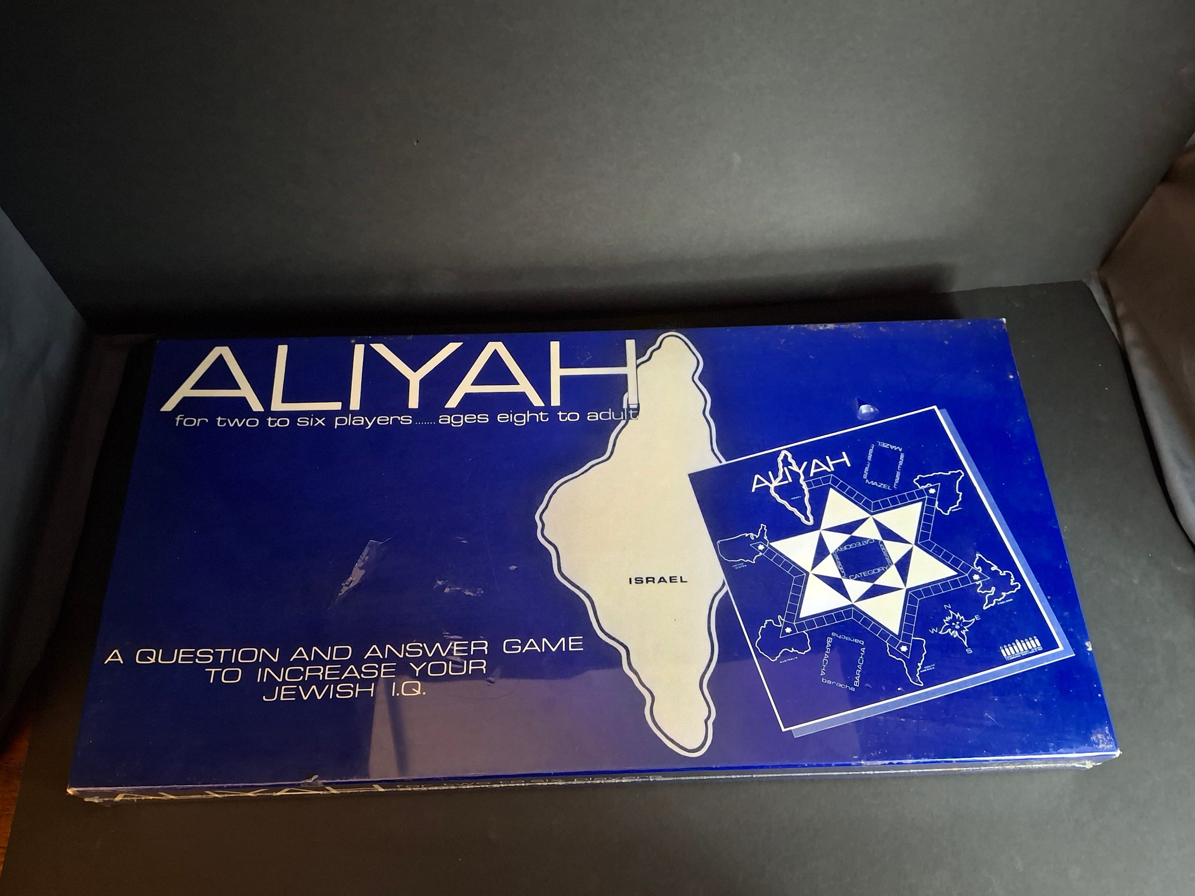 Vintage 1977 ALIYAH Board Game Sealed Brand New Jewish Learning Materials Israel