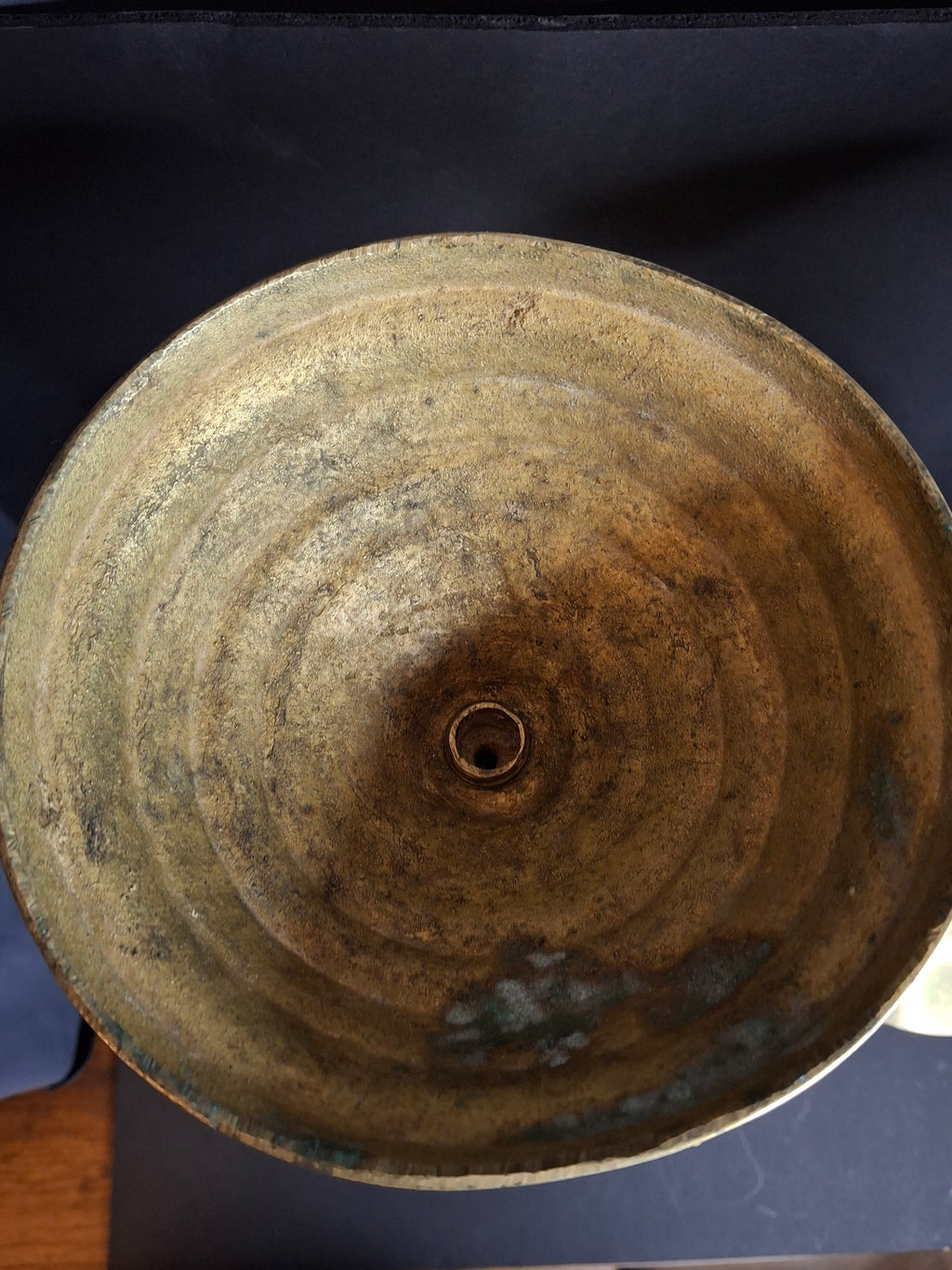 Monumental 19" Antique Brass Synagogue Shabbat Candlesticks - 19th Century