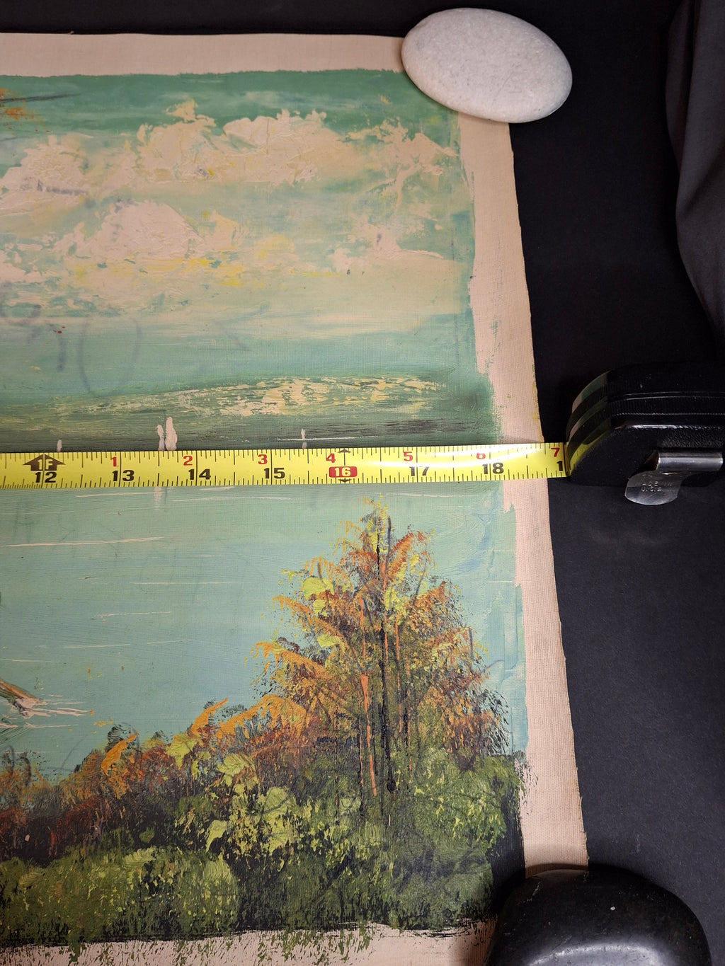 Avigdor Luisada Pair Original Oil Paintings Jerusalem & Sea of Galilee Modernism