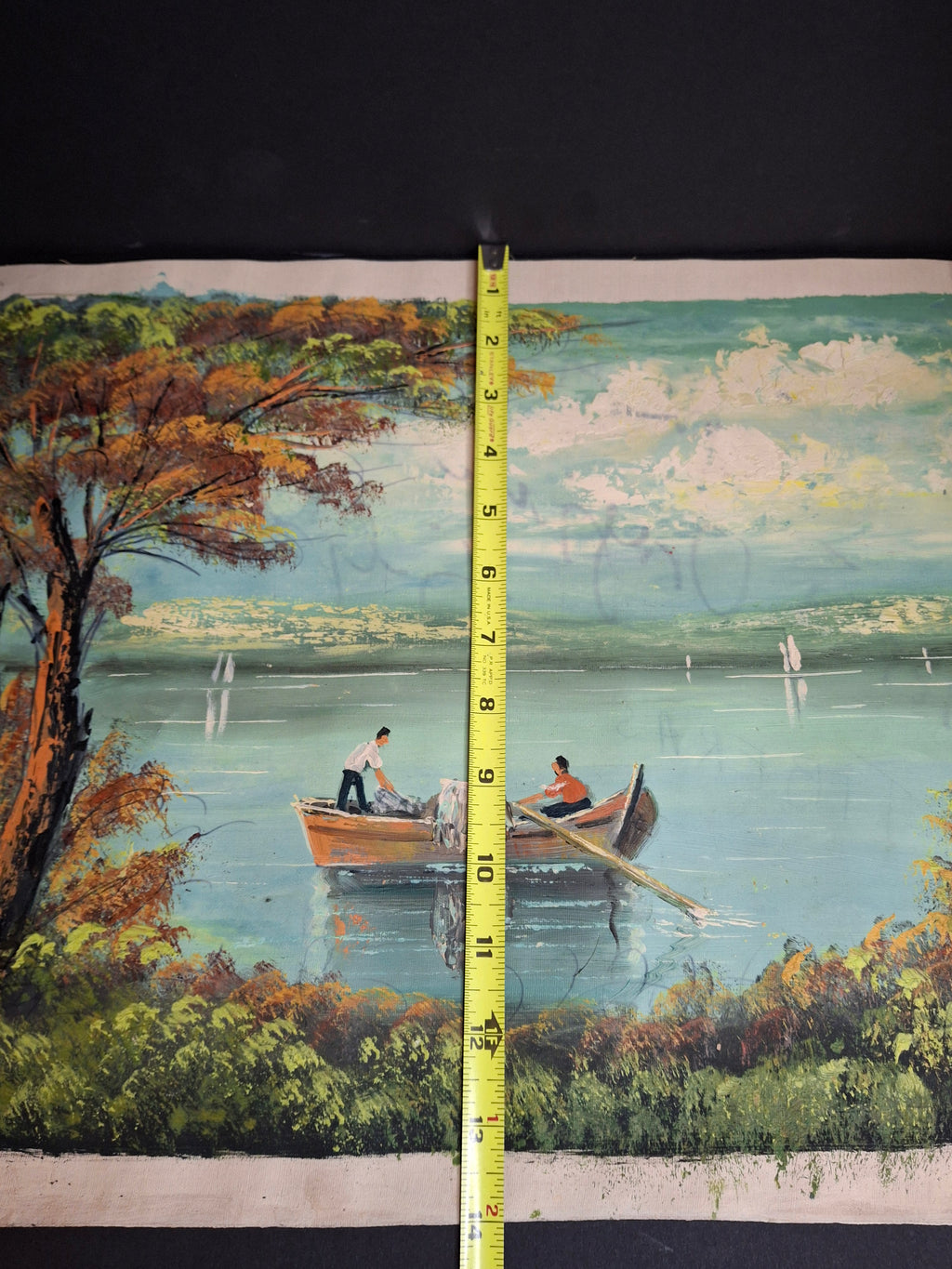 Avigdor Luisada Pair Original Oil Paintings Jerusalem & Sea of Galilee Modernism