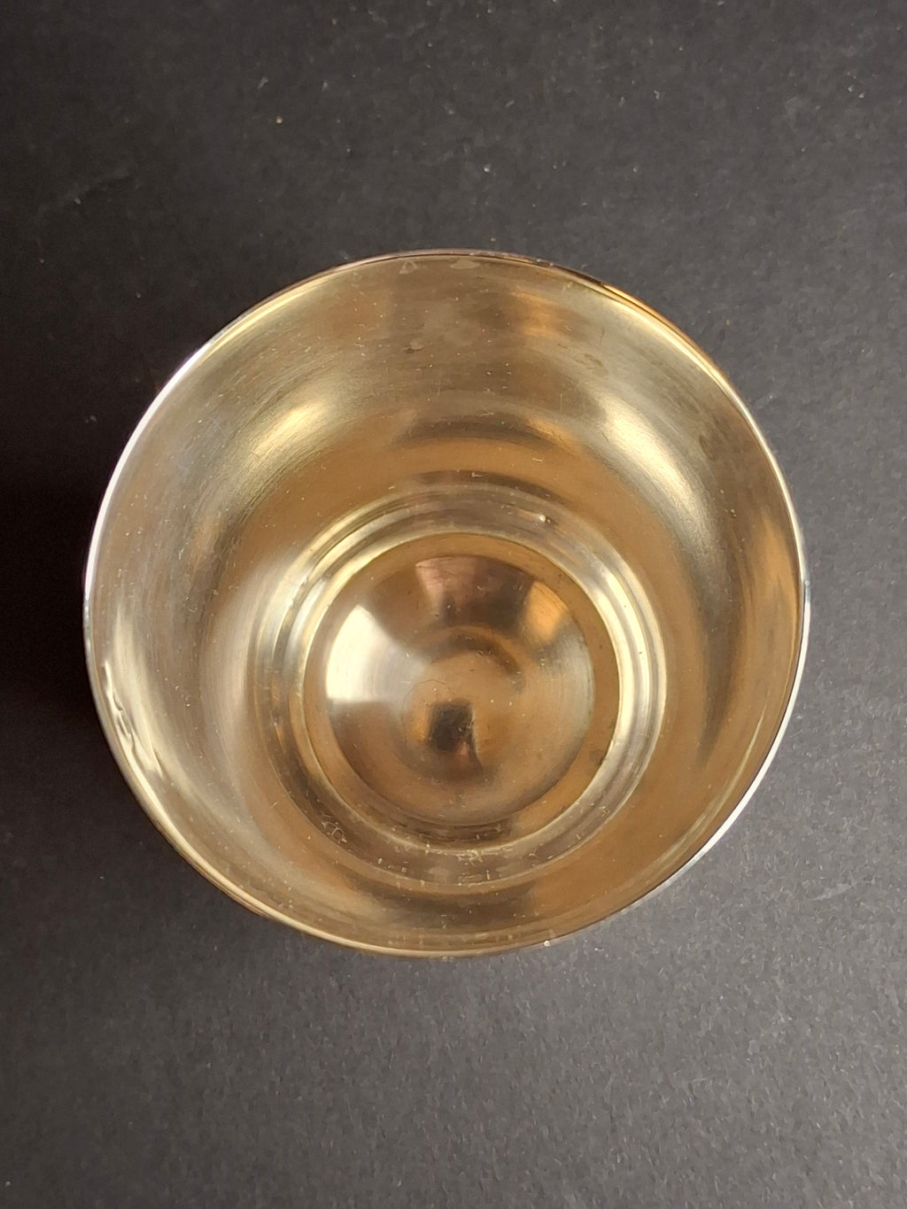 Antique 19th C. French Solid Silver Kiddush Cup, Ornate Engraved "Gerard", High Purity 950