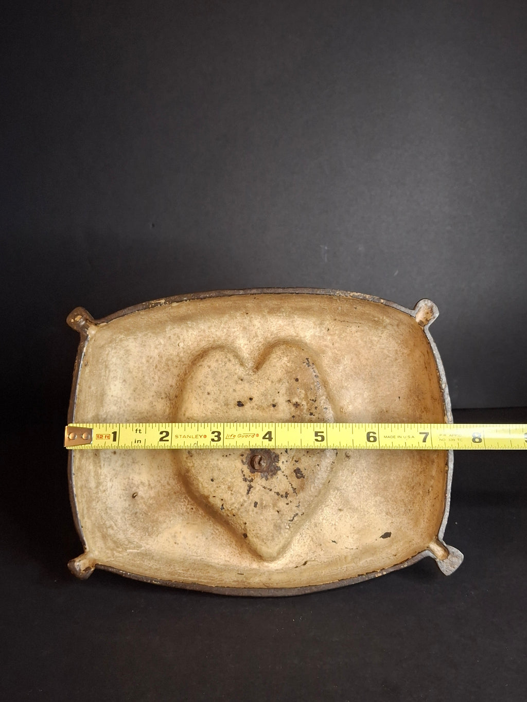 Antique Hubley Cast Iron Fido on Pillow Still Penny Bank, Original Paint c. 1920s - Tom Kellogg Collection