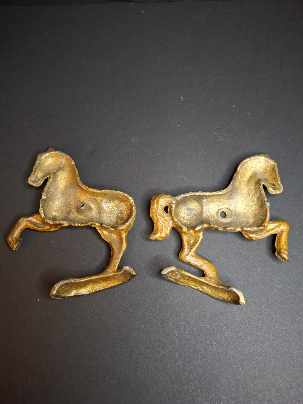 Antique Cast Iron Prancing Horse on Base Still Bank c 1910 Arcade Hubley Williams
