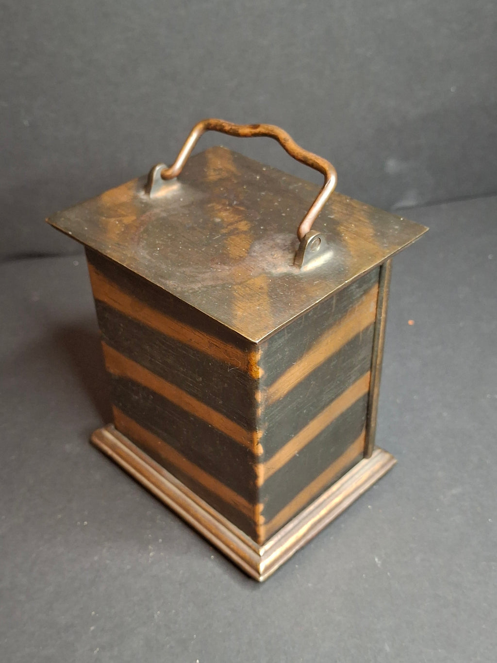 Antique 1895 Chandler’s Mechanical Bank National Brass Works Cast Iron Safe Toy - Peirce Collection
