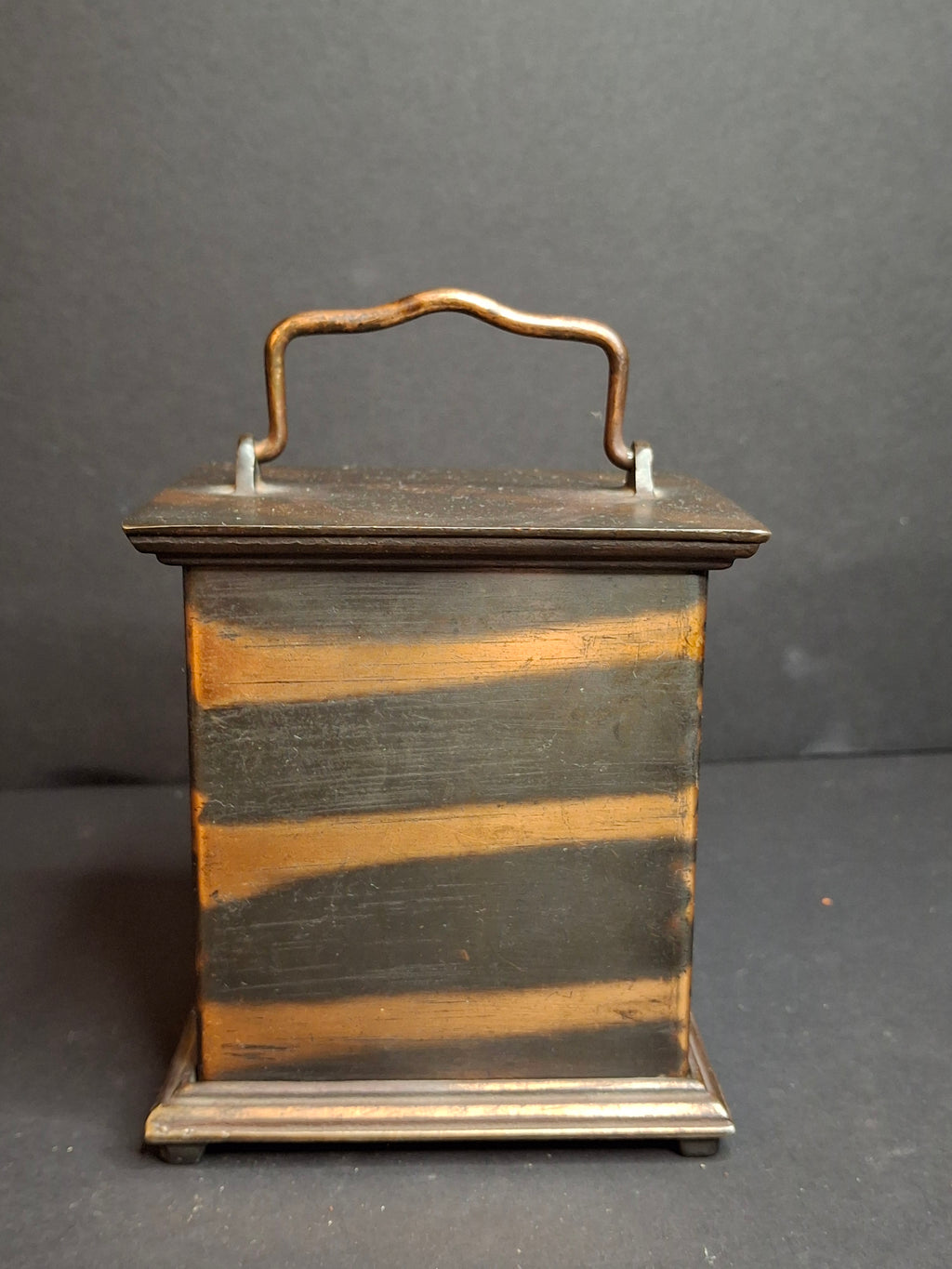 Antique 1895 Chandler’s Mechanical Bank National Brass Works Cast Iron Safe Toy - Peirce Collection