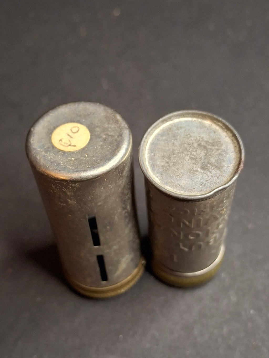 Vintage British Magic Pocket Savings Bank Pair 6d Sixpence National Savings