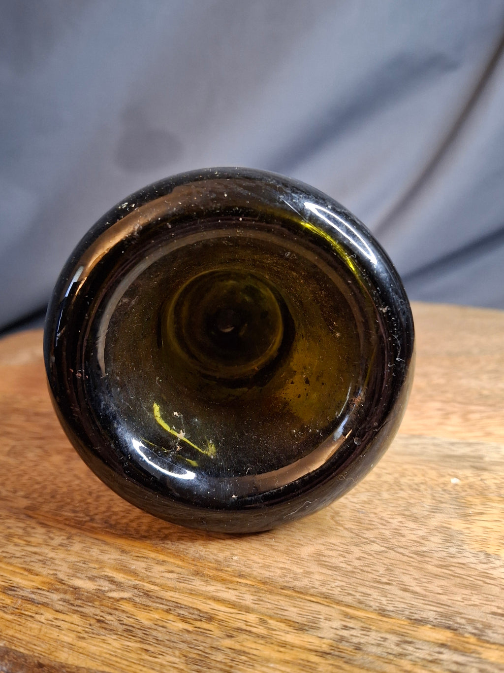 Antique 1870 Chateau Lafite Rothschild Empty Wine Bottle | Cruse & Fils Frères Négociant Label | Pre-Phylloxera Blown Glass With Shoulder Seal