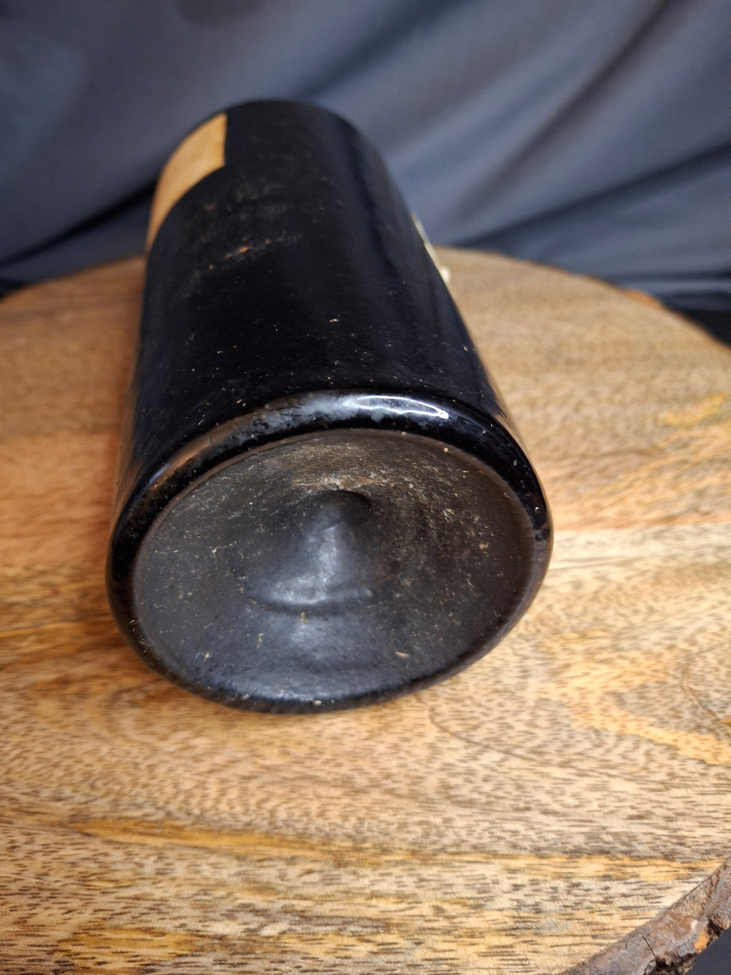 Antique 1864 Xeres Sherry Montebello Wine Bottle Original Cork Rare Estate Ephemera