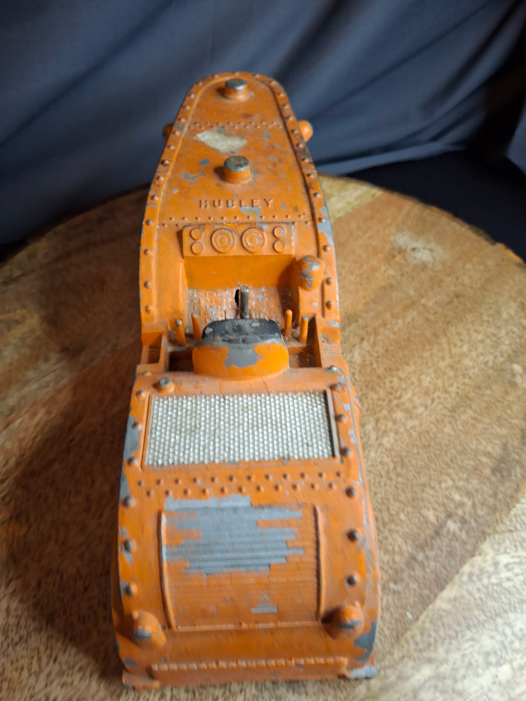 Vintage Original Hubley Die-Cast Road Roller Toy 499-58-1 Working Steering