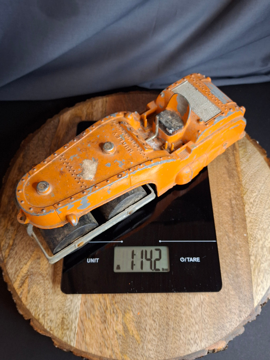 Vintage Original Hubley Die-Cast Road Roller Toy 499-58-1 Working Steering