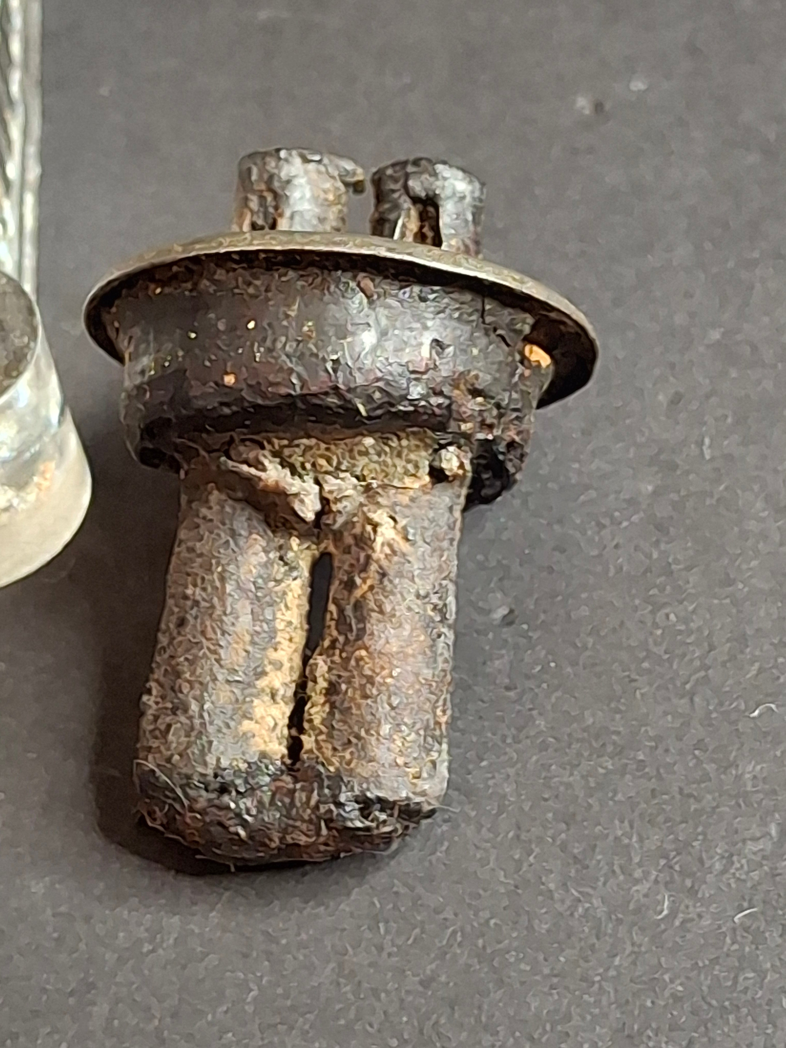 Rare Antique Boston & Sandwich Engraved Glass Whale Oil Lamp "PATENT" Cork Burner c.1835
