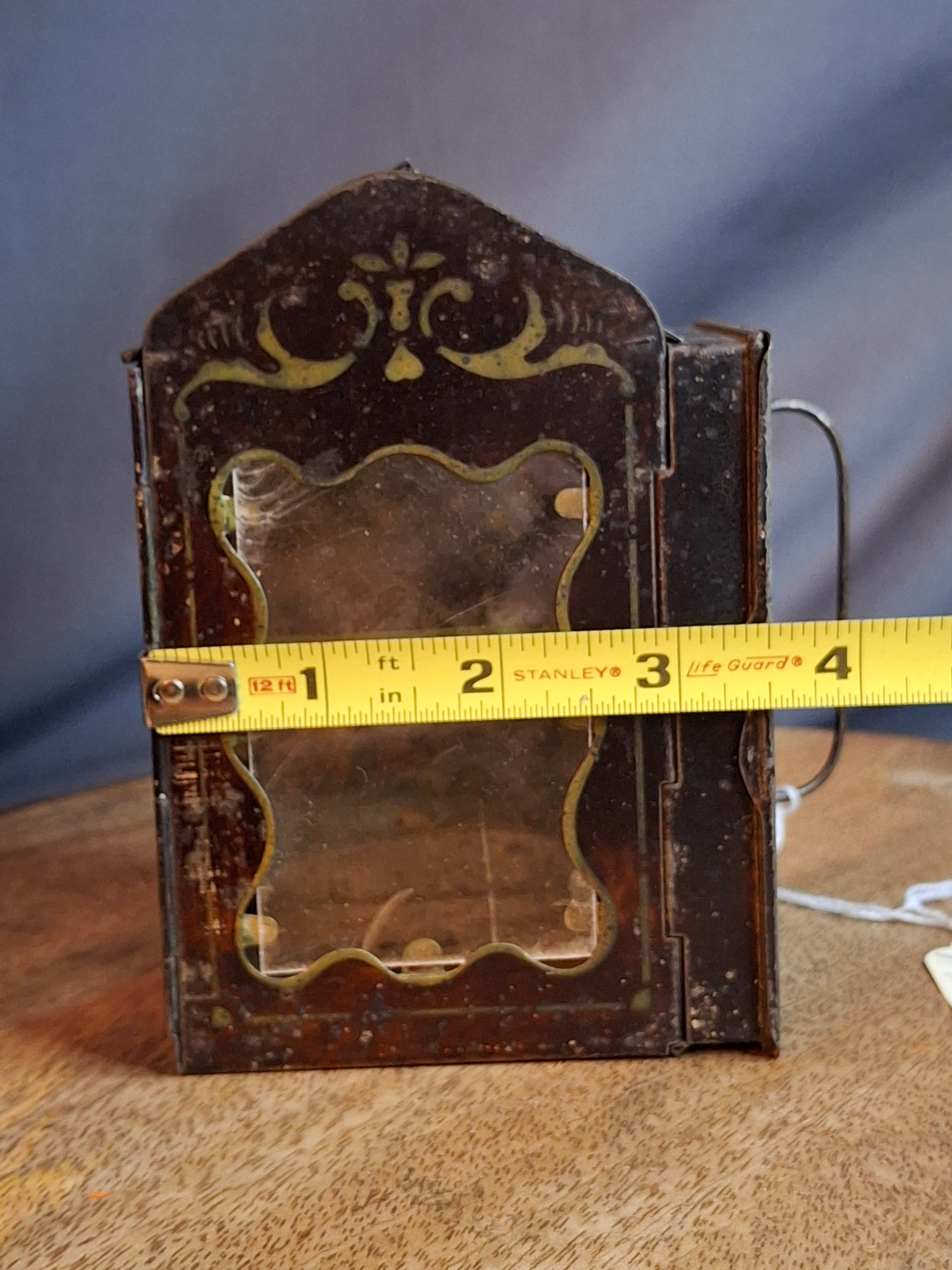 Museum-Grade 1865 Civil War J.A. Minor’s Patent Folding Candle Lantern – Exceptional Original Condition