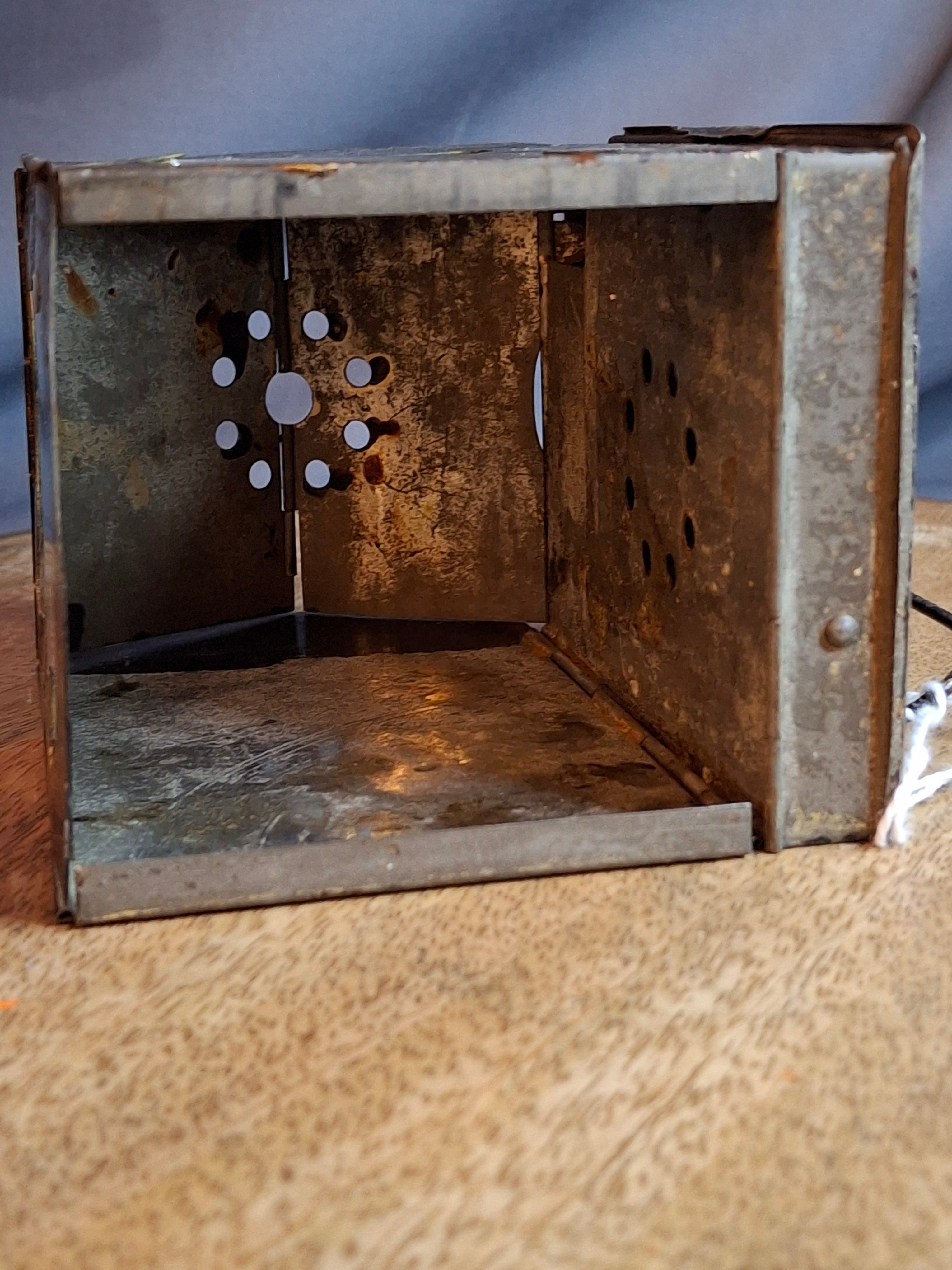 Museum-Grade 1865 Civil War J.A. Minor’s Patent Folding Candle Lantern – Exceptional Original Condition