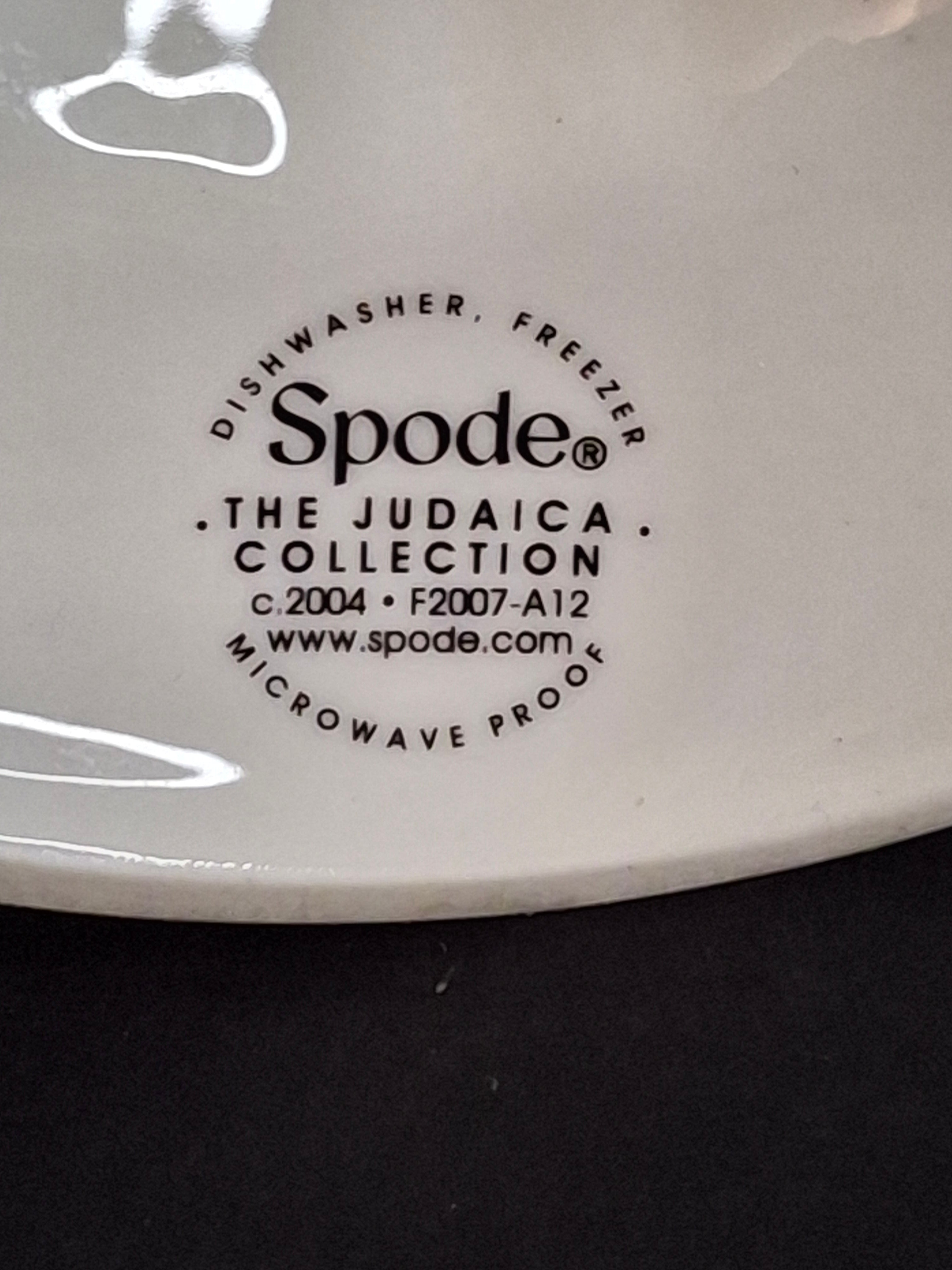 Pair Spode Judaica Kiddush Cups Matching Set Hebrew Wedding Gift I Am My Beloveds