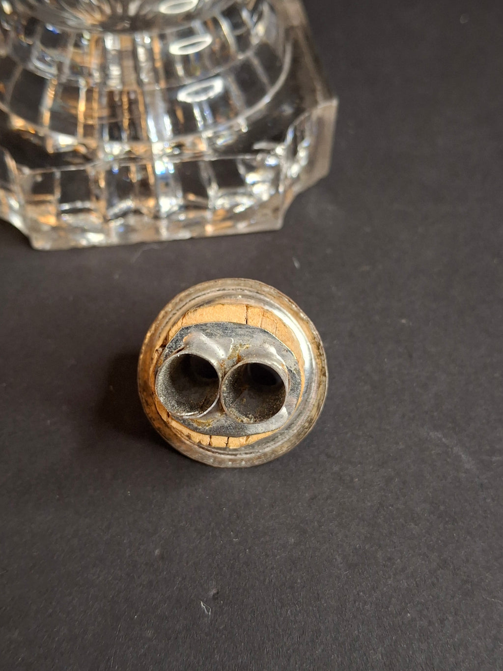 Rare Antique 1840 EAPG Flint Glass Whale Oil Lamp | Wheel-Etched Font & Starburst Base
