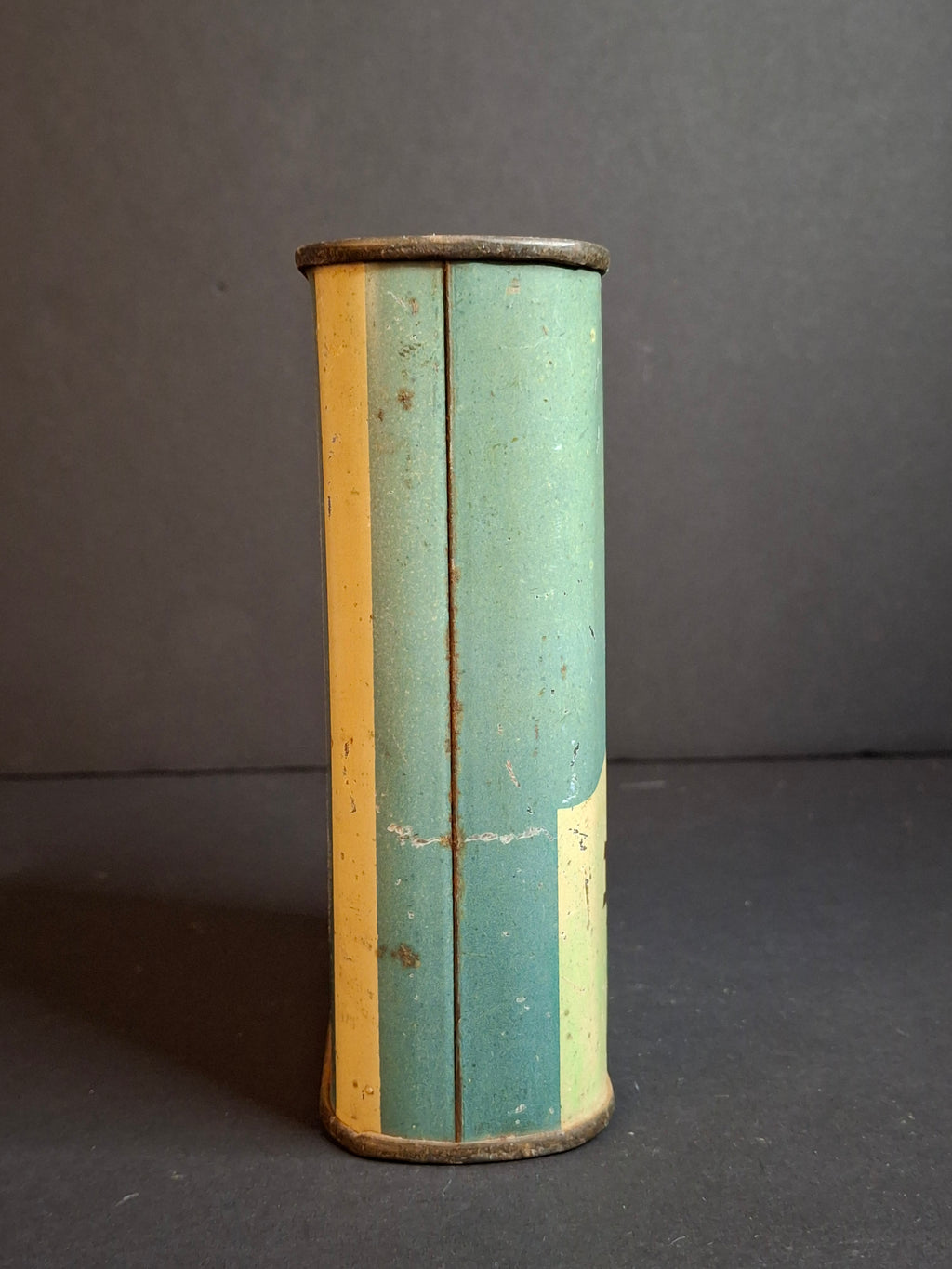 Vintage Argentina JNF KKL Blue Box Tin Charity Bank Tzedakah Pushke Map Judaica