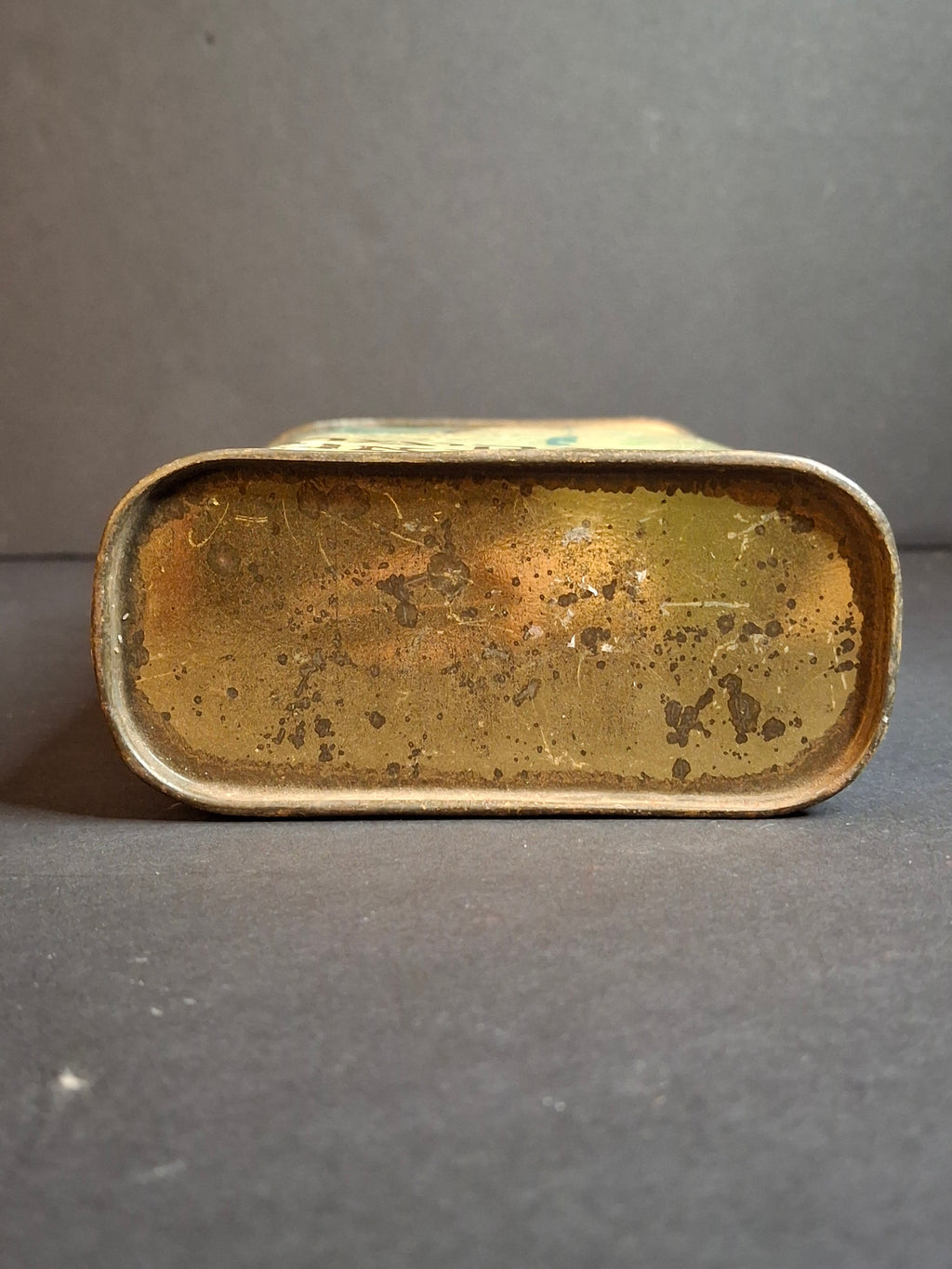 Vintage Argentina JNF KKL Blue Box Tin Charity Bank Tzedakah Pushke Map Judaica