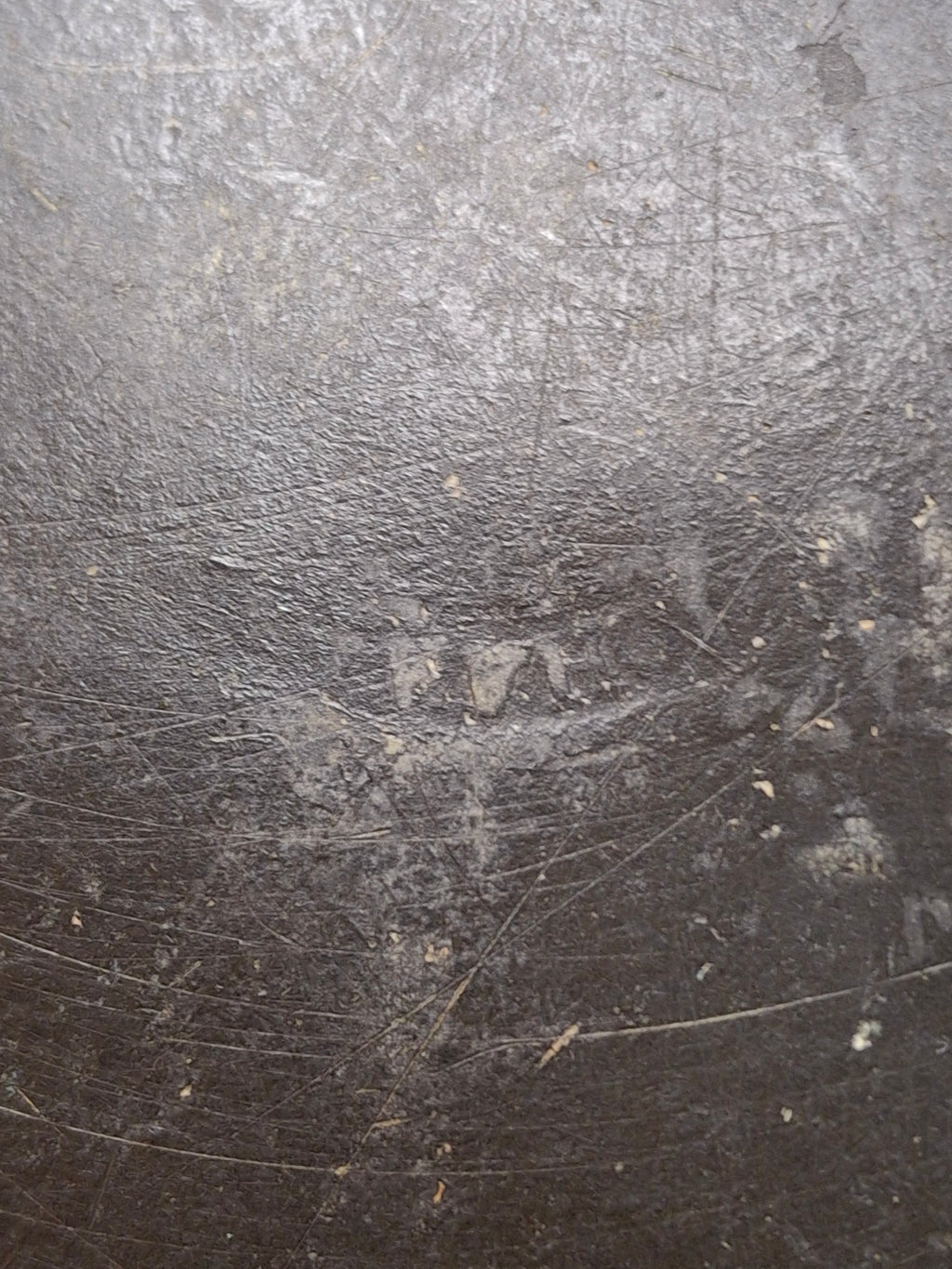 Antique 18th Century German Judaica Pewter Plate Hand-Engraved Hebrew Inscription