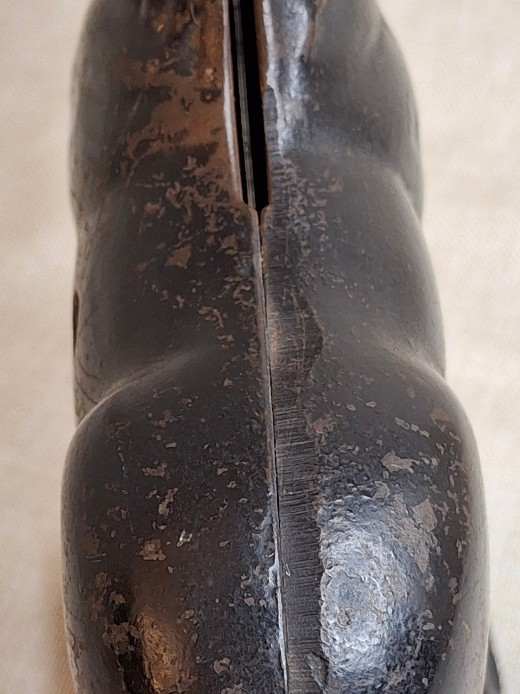 Original Paint Vintage Cast Iron Rearing Horse Still Bank - Made in Canada - Excellent Patina