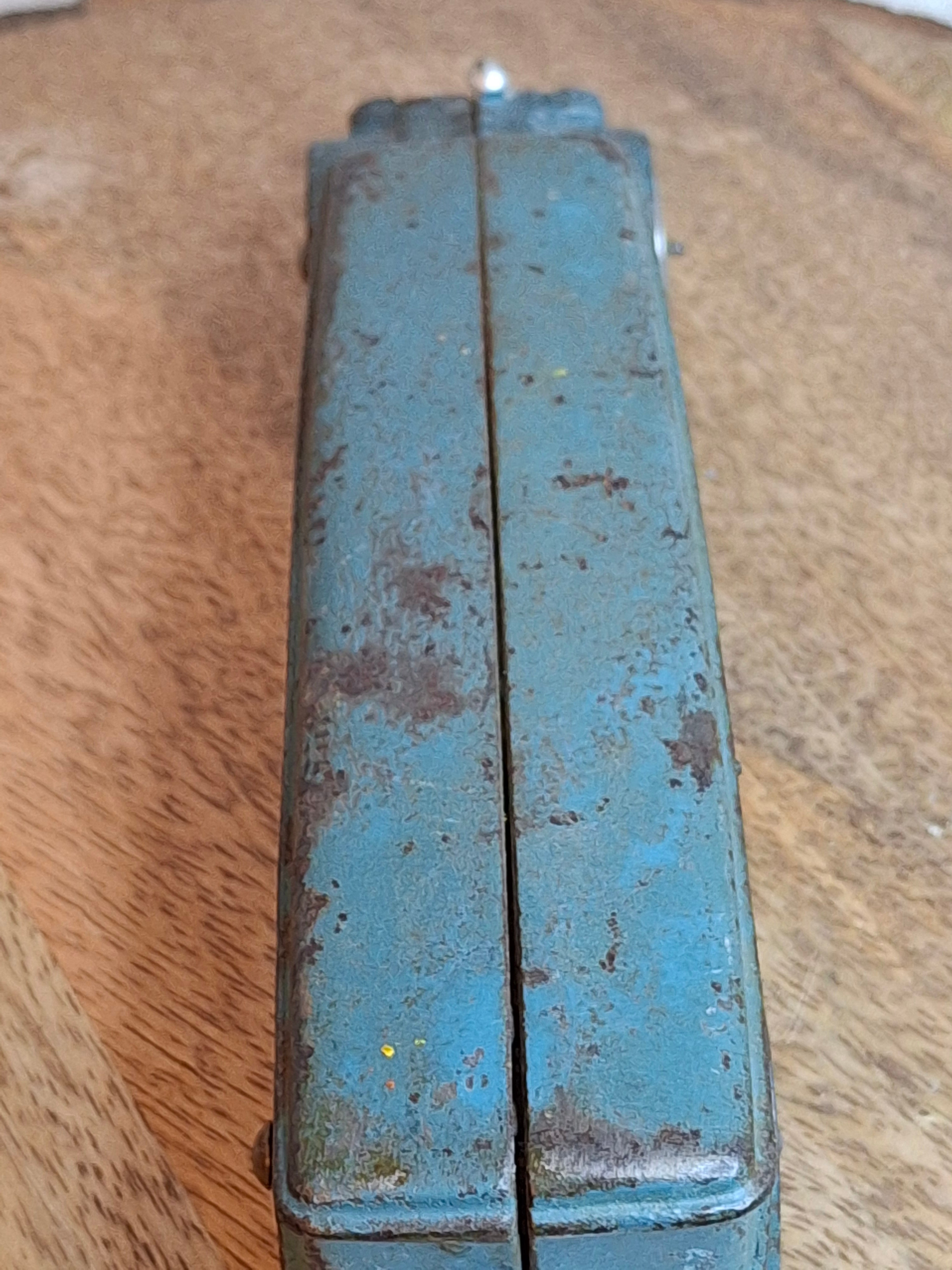 Antique 1920s A.C. Williams Cast Iron Bus – Original Paint Large 8" Toy