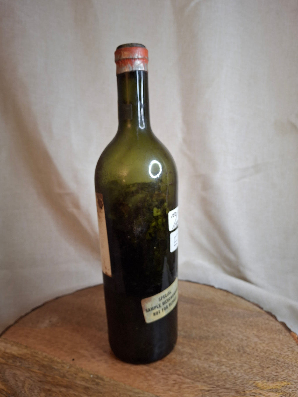 Vintage Empty 1880 Château Mouton Rothschild Wine Bottle - Heublein Auction XII Provenance