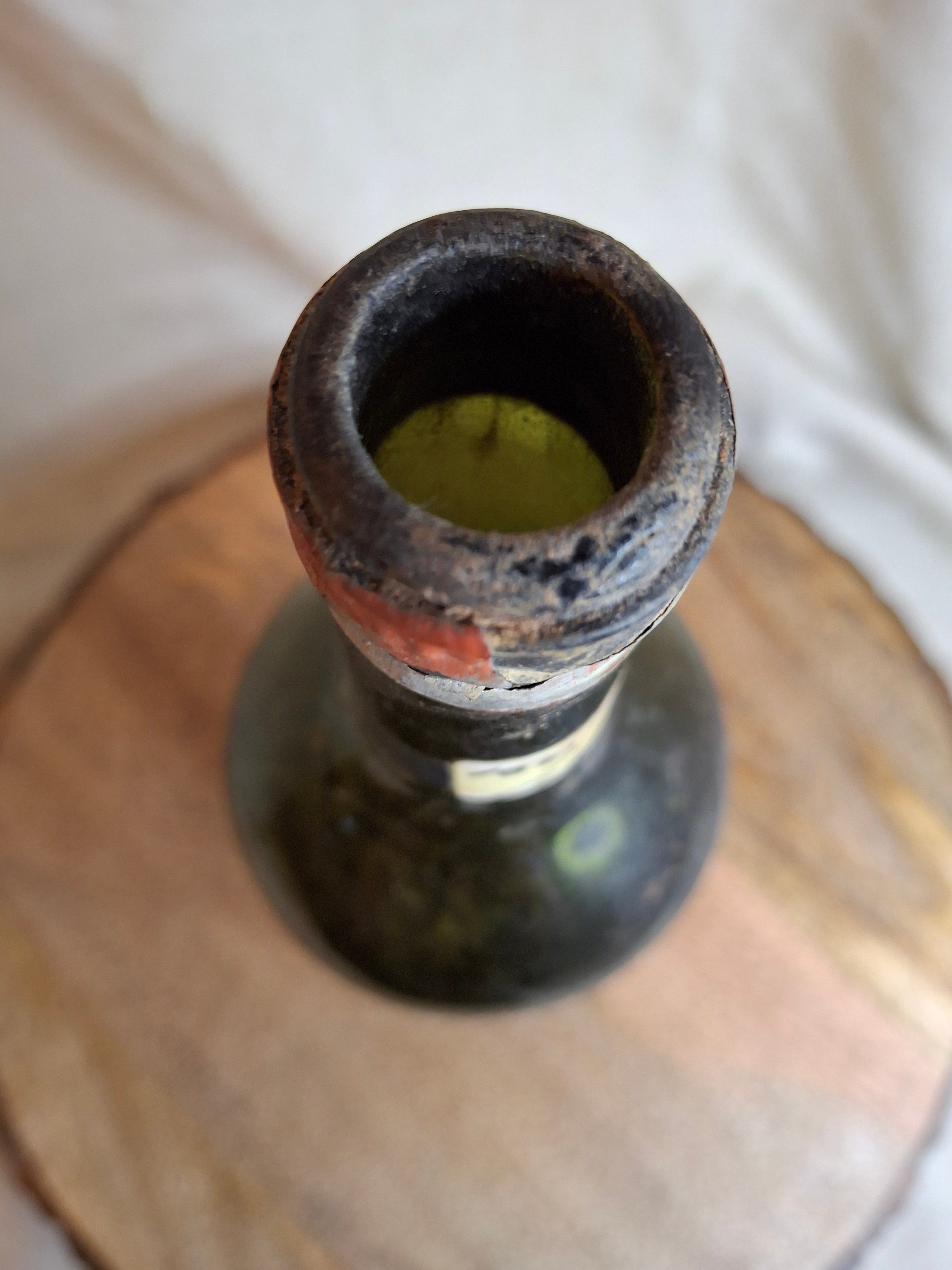 Vintage Empty 1880 Château Mouton Rothschild Wine Bottle - Heublein Auction XII Provenance
