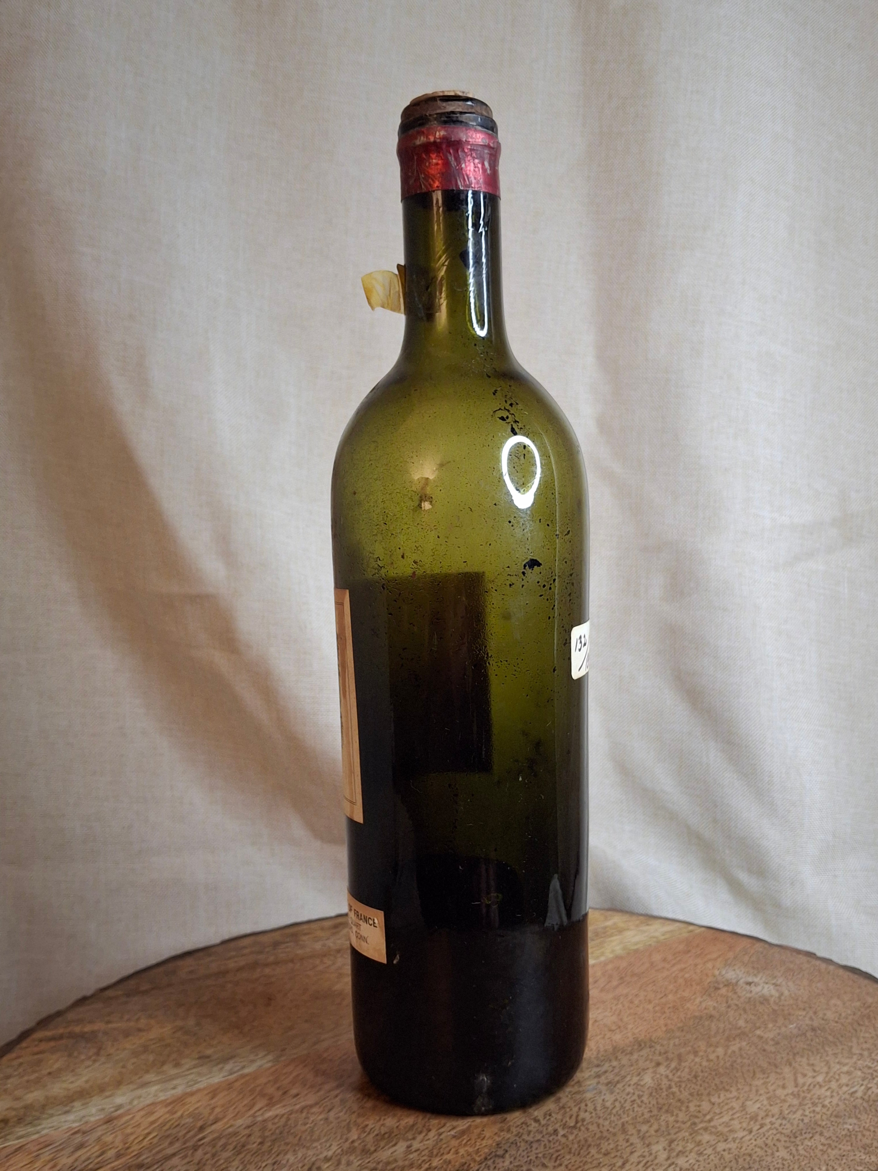 Vintage Decorative Château Lafite Rothschild 1897 Style Wine Bottle - Dark Glass Display