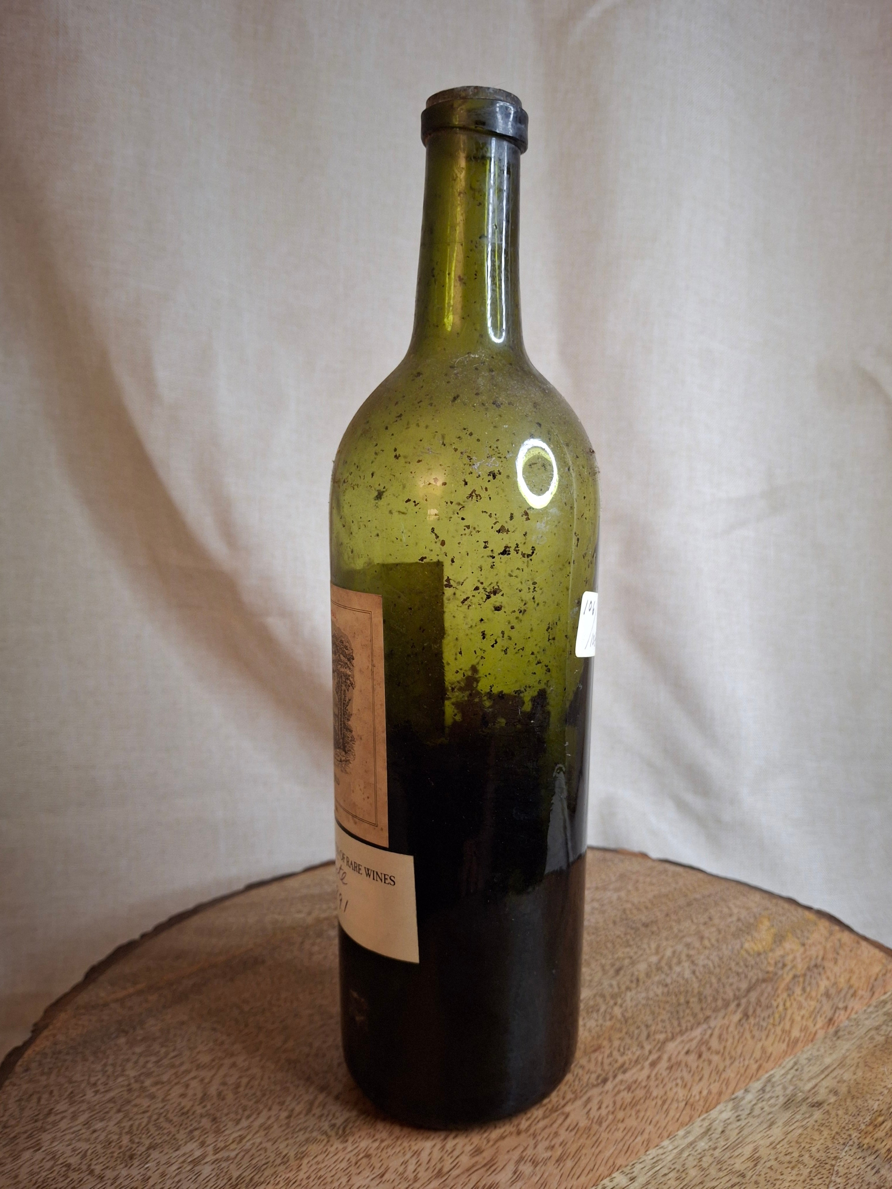Vintage Château Lafite Rothschild 1891 Decorative Wine Bottle - Heublein Auction Provenance