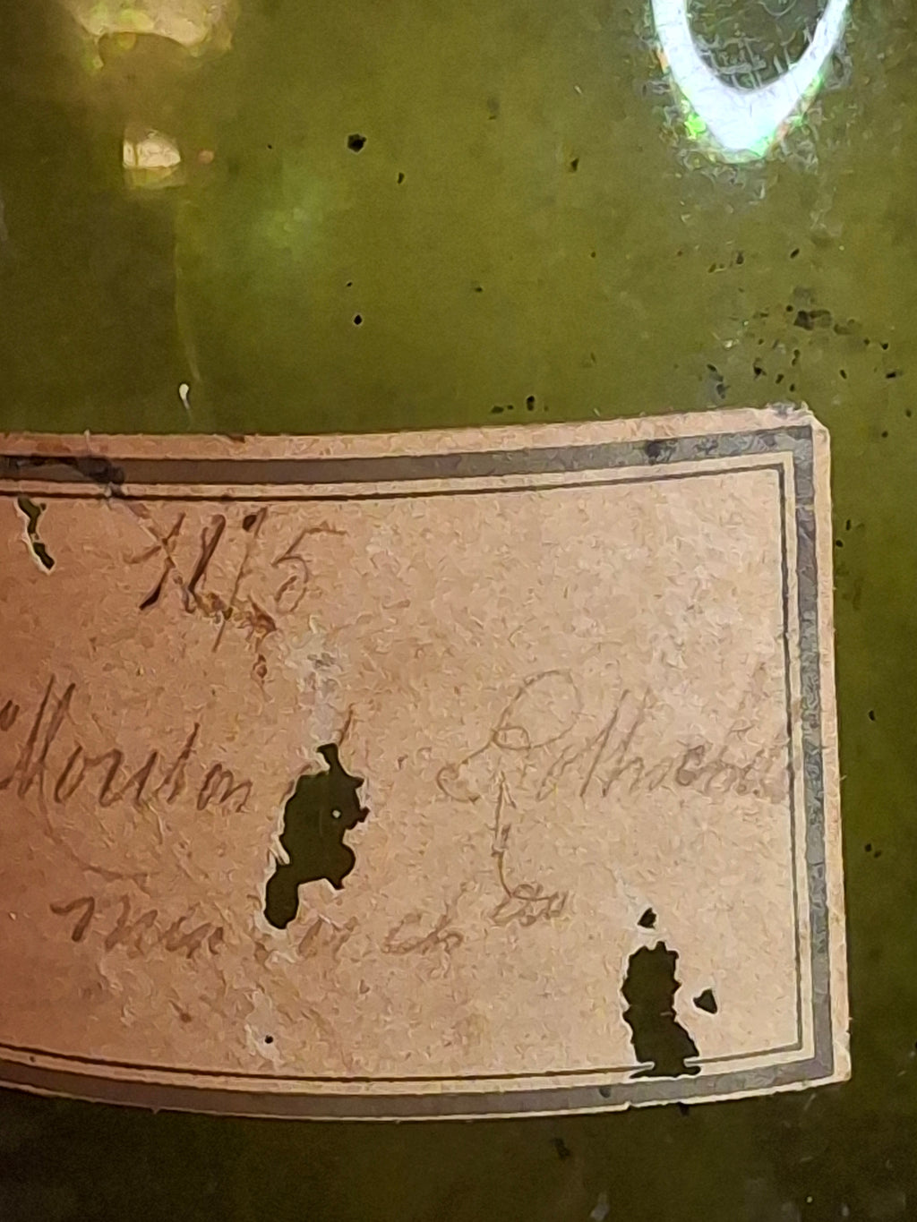 Rare Private Reserve Château Mouton Rothschild 1945 "Victory" Vintage – Unique Hand-Labeled Specimen