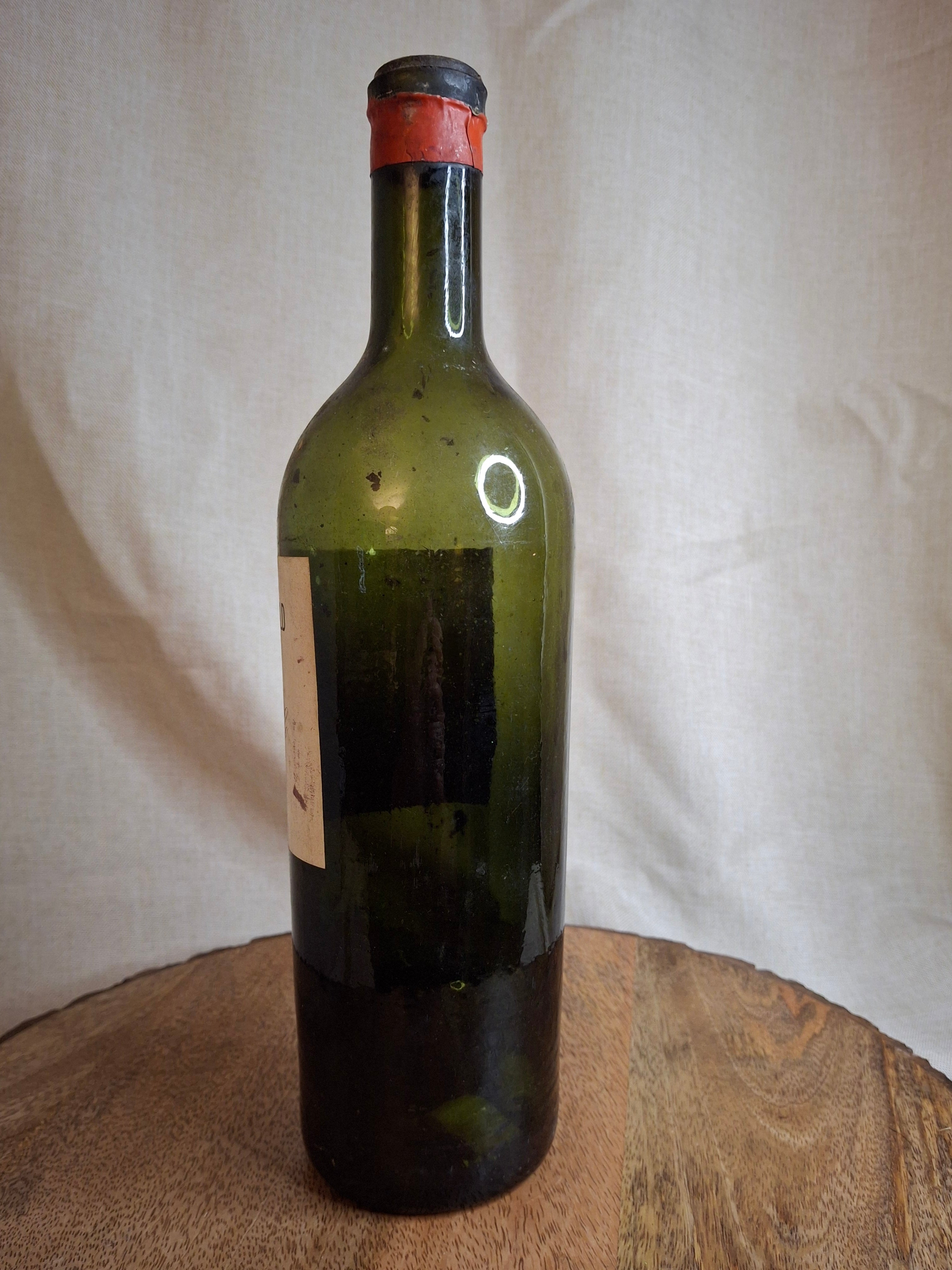 Vintage Decorative Château Mouton Rothschild 1880 Bordeaux Bottle, Alfred Morton & Co.