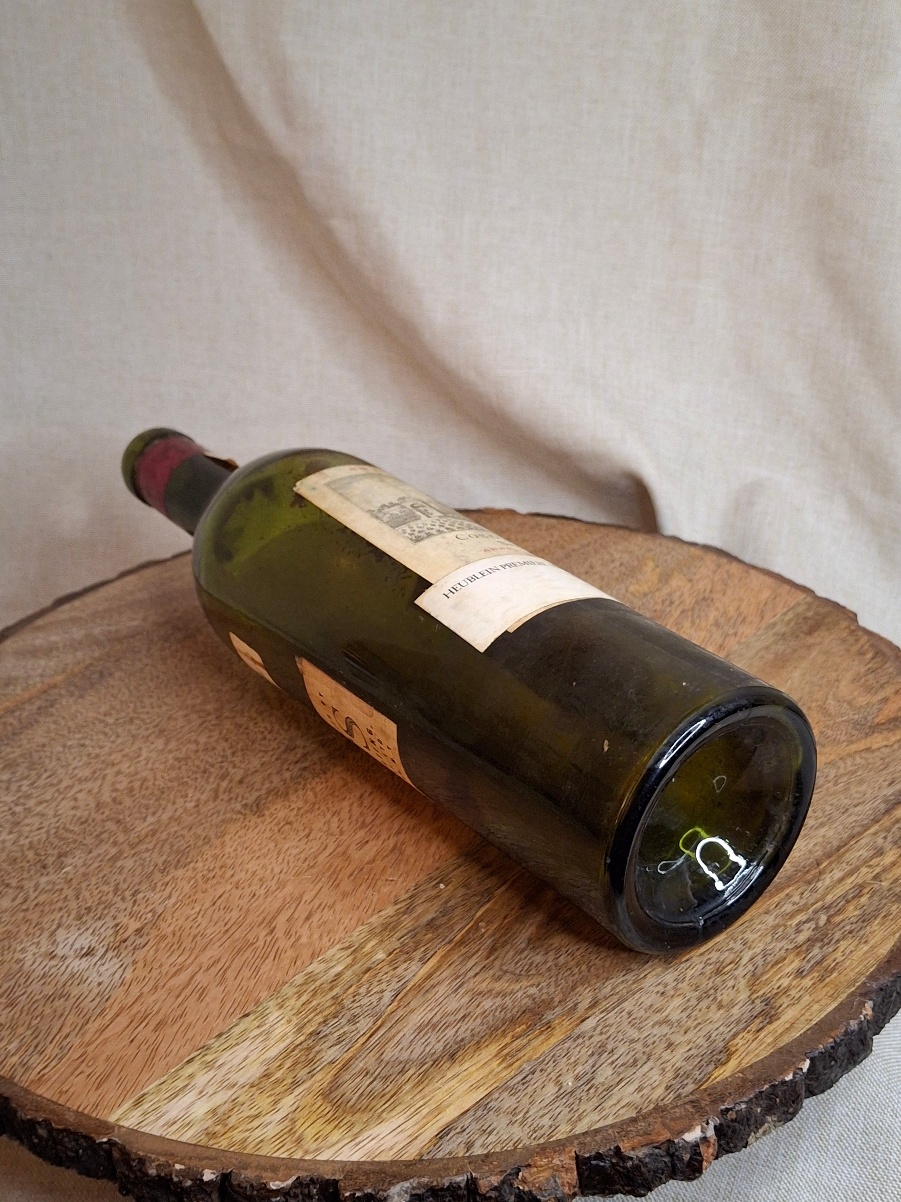 Vintage Empty 1947 Château Cos d'Estournel Wine Bottle - Heublein Rare Wine Auction