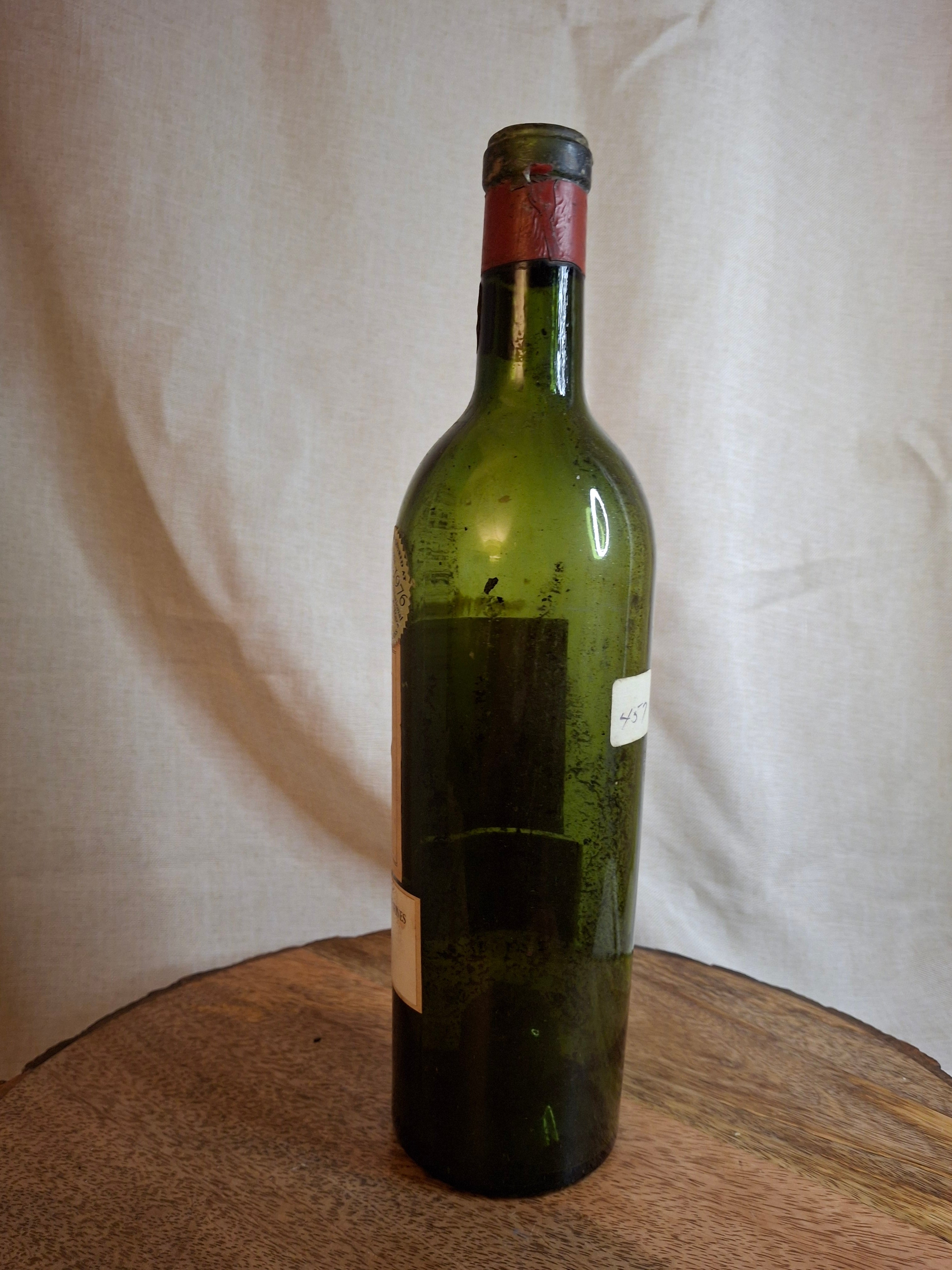 Vintage Empty 1945 Château Lafite-Rothschild Wine Bottle - 1976 Heublein Auction Provenance