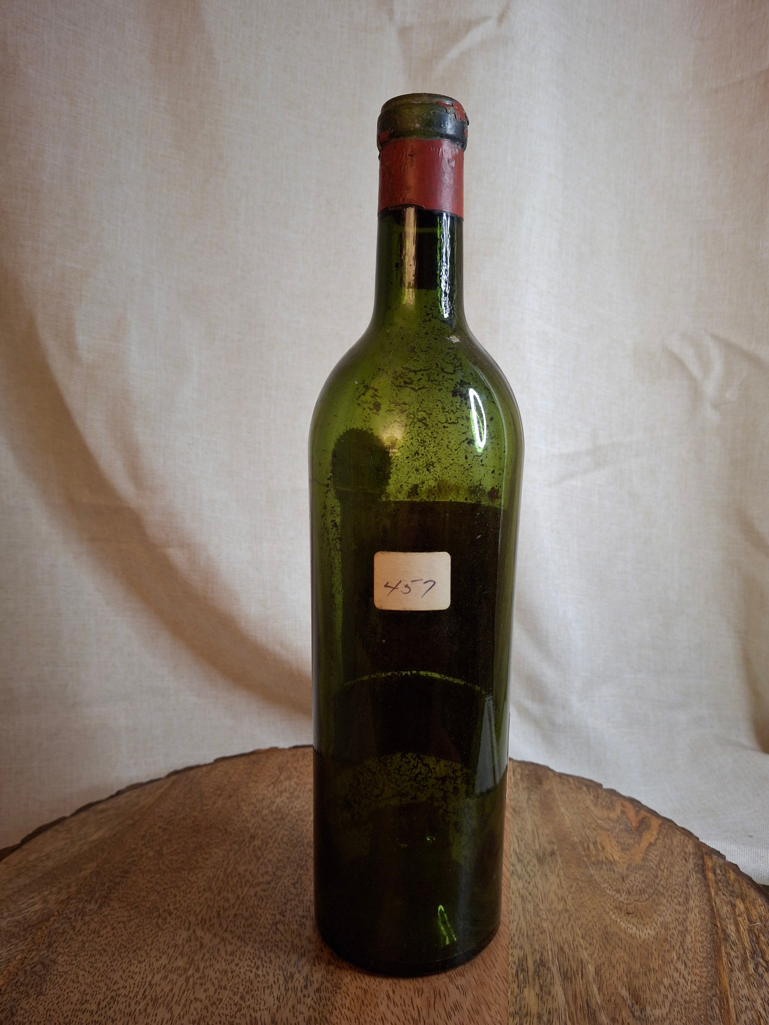 Vintage Empty 1945 Château Lafite-Rothschild Wine Bottle - 1976 Heublein Auction Provenance