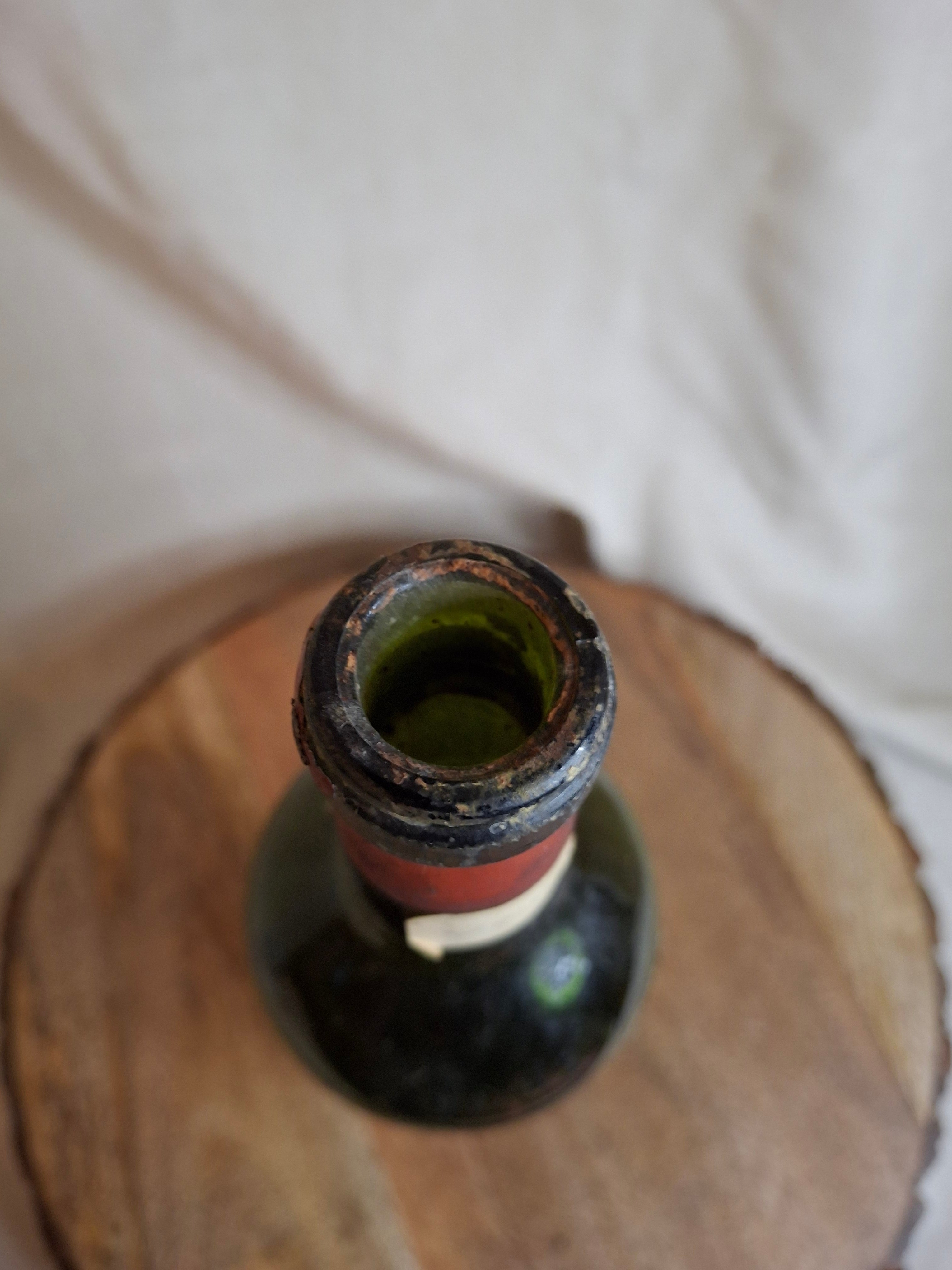 Vintage Empty 1945 Château Lafite-Rothschild Wine Bottle - 1976 Heublein Auction Provenance