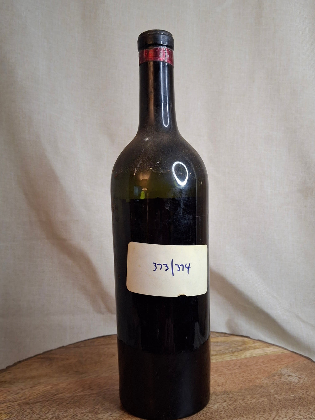 Antique 1916 Chateau Latour Empty Wine Bottle - Rare Heublein Auction Import Strip