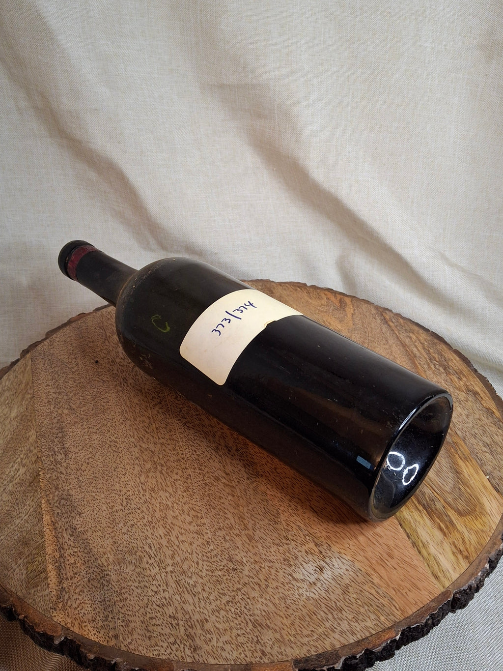 Antique 1916 Chateau Latour Empty Wine Bottle - Rare Heublein Auction Import Strip