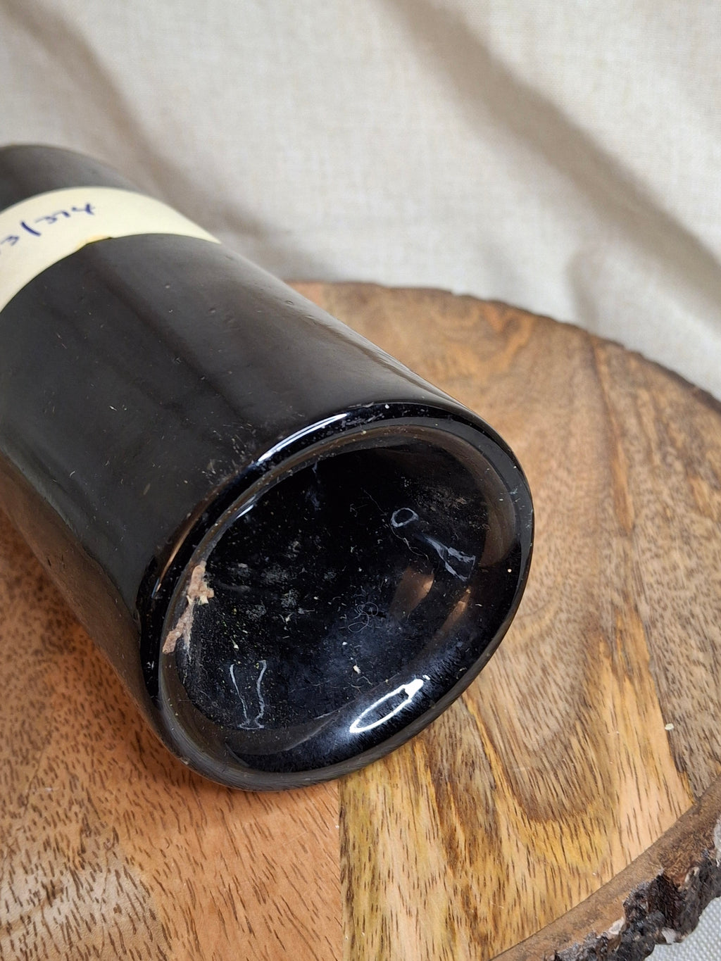 Antique 1916 Chateau Latour Empty Wine Bottle - Rare Heublein Auction Import Strip