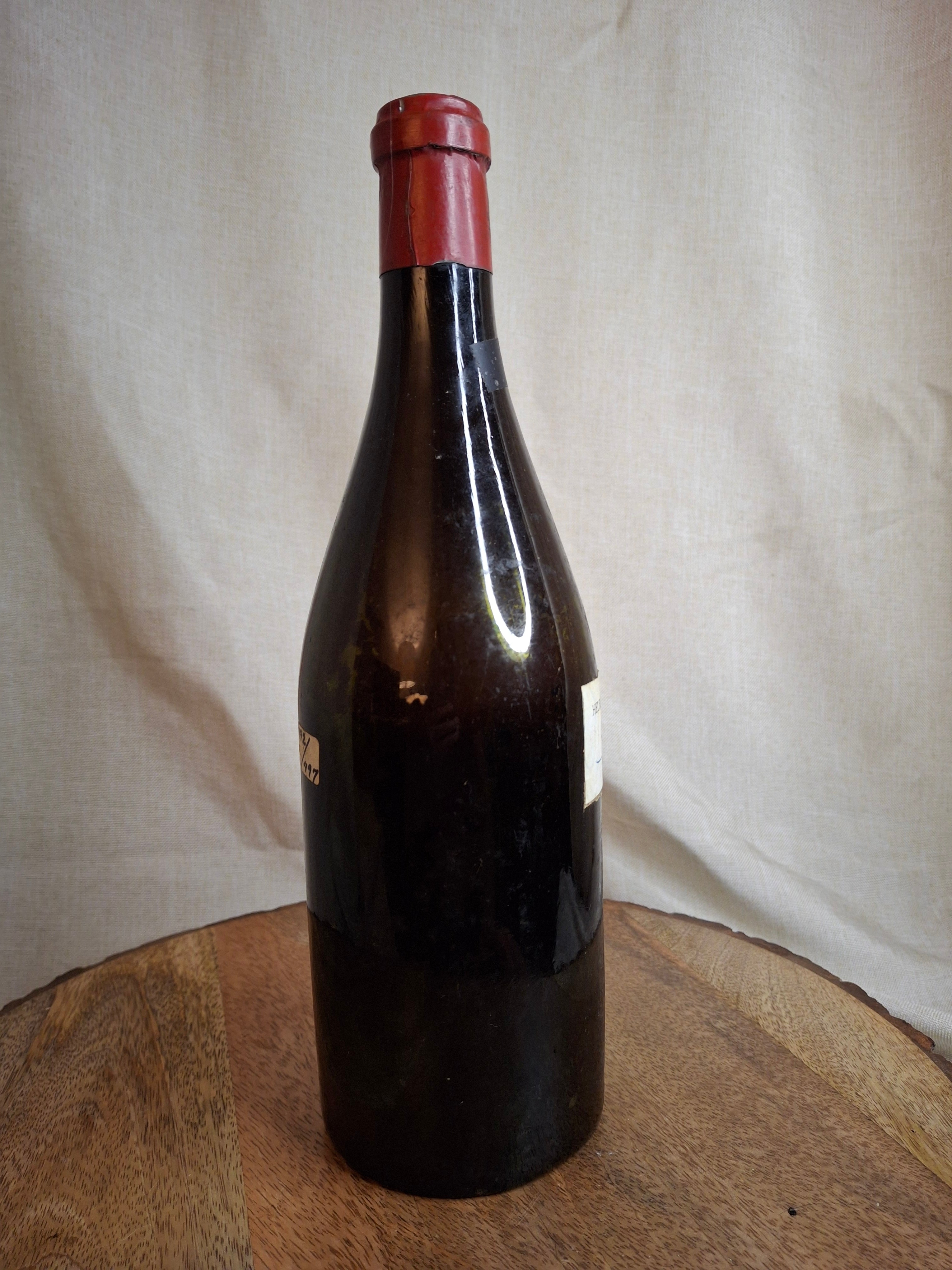 Antique 1919 Corton Clos du Roi Empty Wine Bottle Heublein Rare Wine Auction Lot