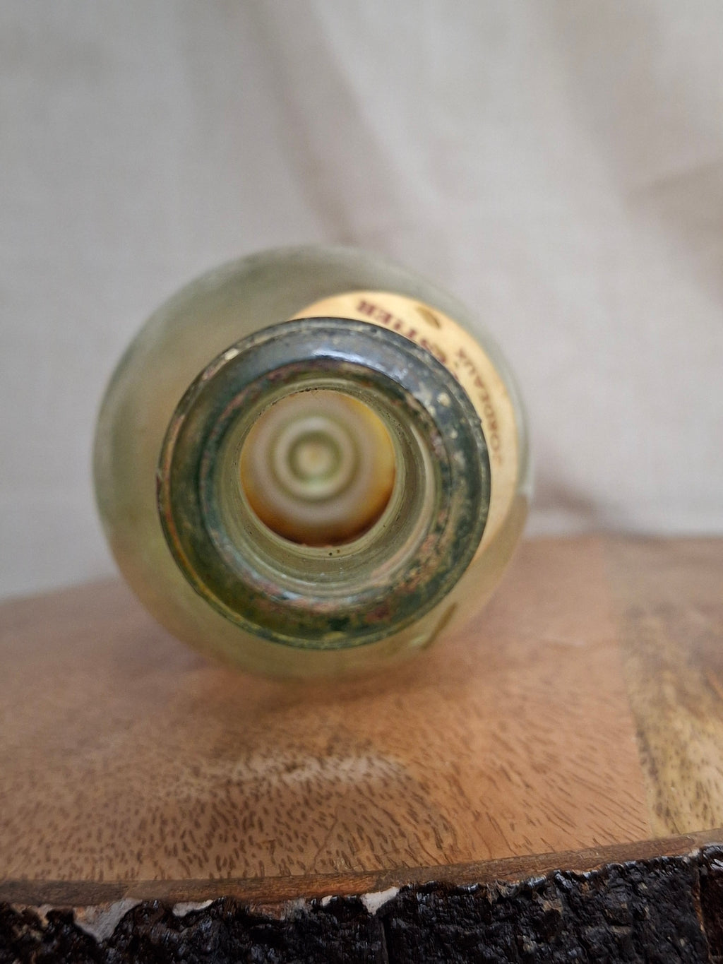 1929 Château Climens 1er Cru Haut-Barsac Empty Wine Bottle Barton Guestier Heublein Auction