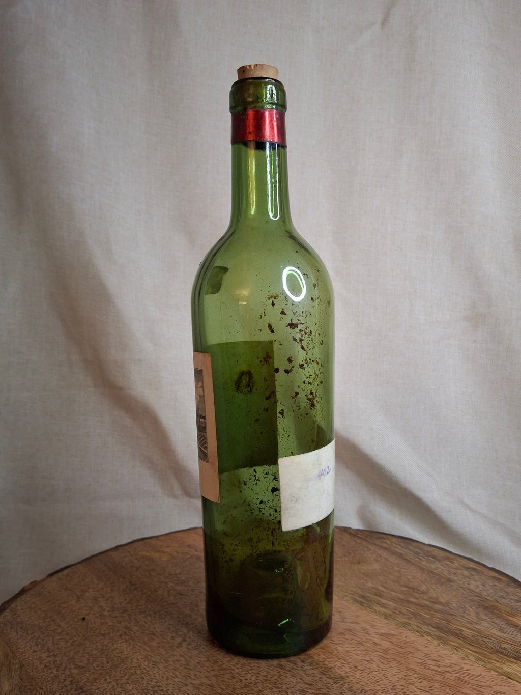 Vintage 1937 Chateau Cos d'Estournel Saint-Estephe Bordeaux Empty Wine Bottle