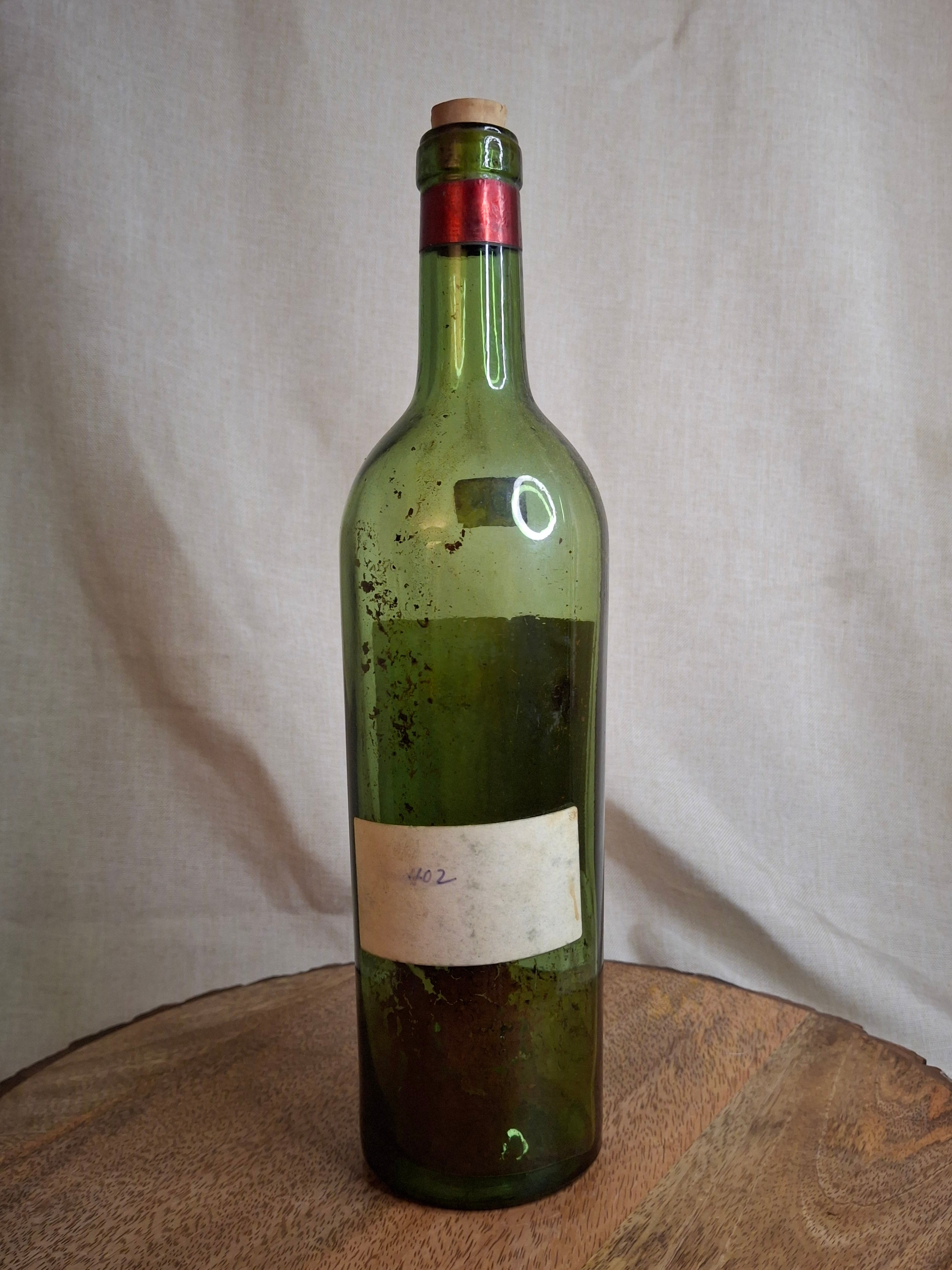 Vintage 1937 Chateau Cos d'Estournel Saint-Estephe Bordeaux Empty Wine Bottle