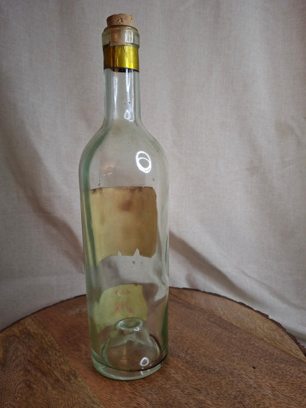 Vintage 1945 Chateau d'Yquem Lur-Saluces Sauternes Empty Wine Bottle Rare Display