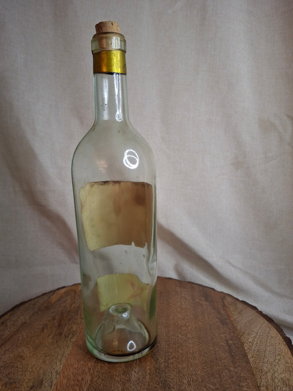 Vintage 1945 Chateau d'Yquem Lur-Saluces Sauternes Empty Wine Bottle Rare Display
