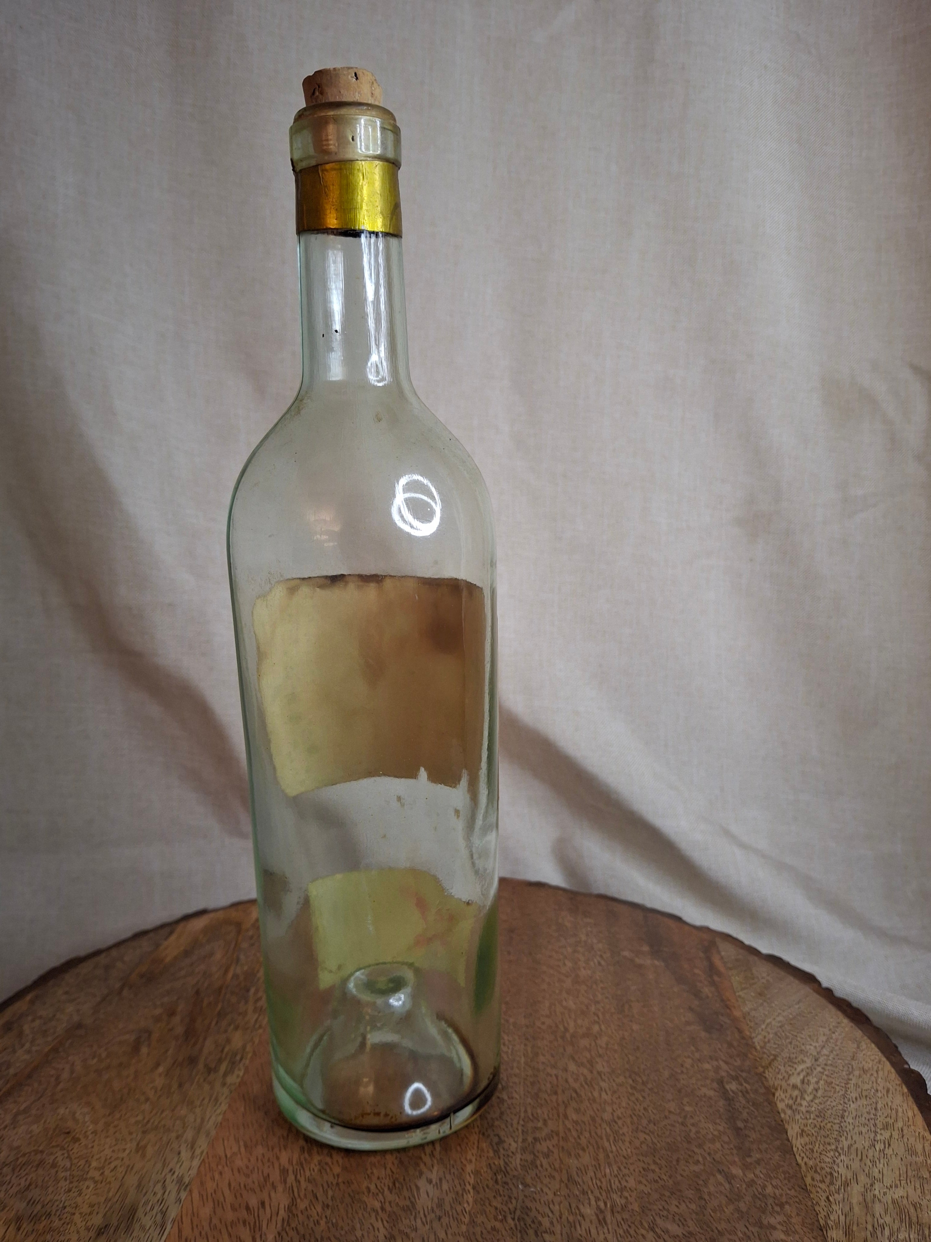 Vintage 1945 Chateau d'Yquem Lur-Saluces Sauternes Empty Wine Bottle Rare Display