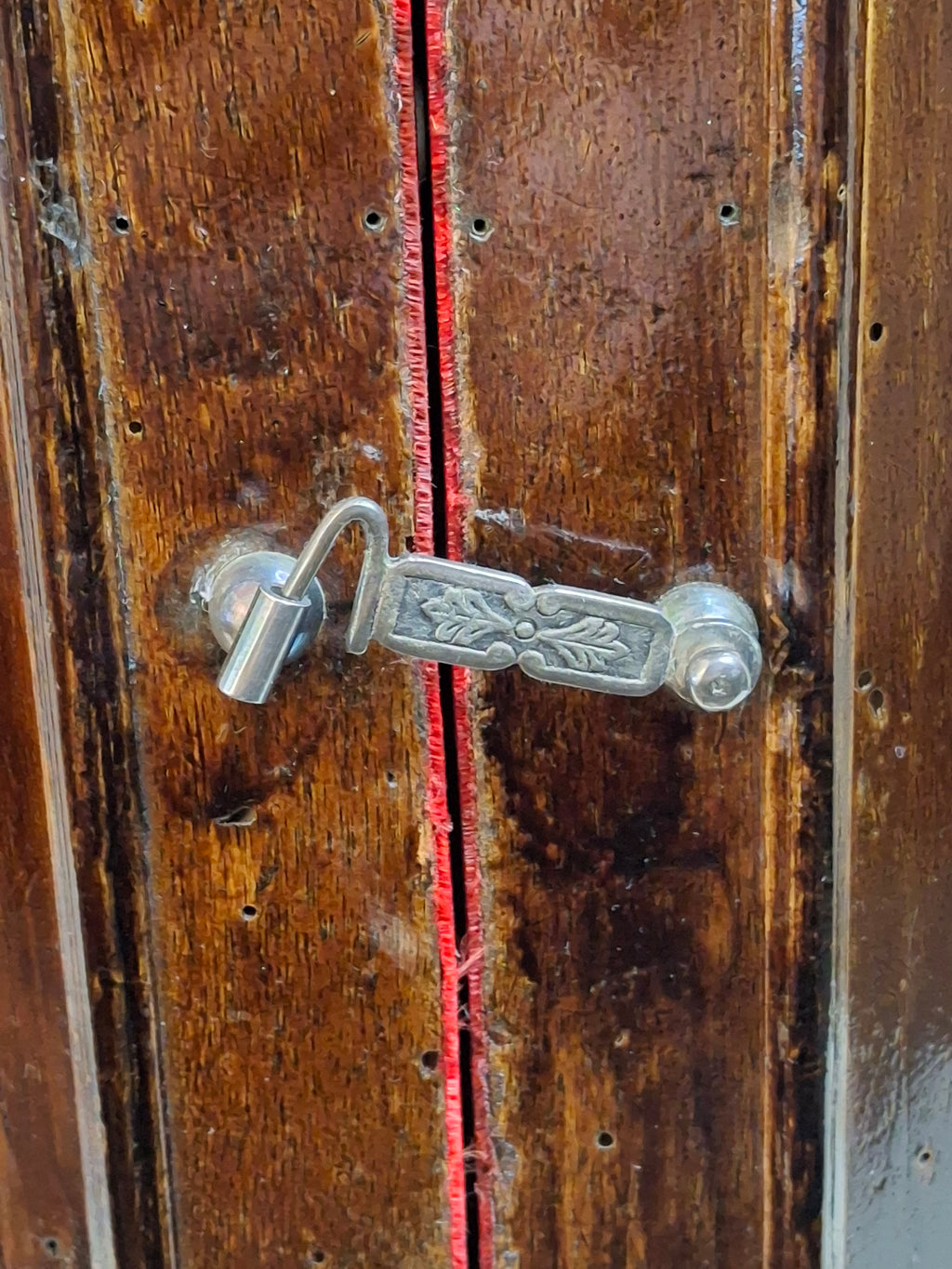 Antique 19th Century Italian Sephardic Torah Case Tik Hand Carved Wood J Greenstein Provenance