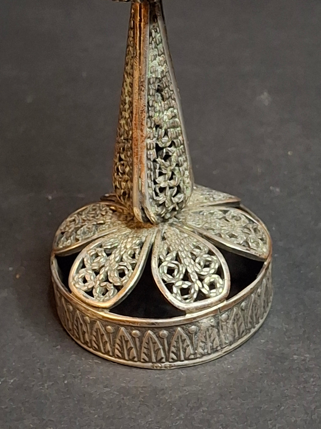 Antique Imperial Russian 84 Silver Besamim Spice Tower Fabergé KF Judaica 134g