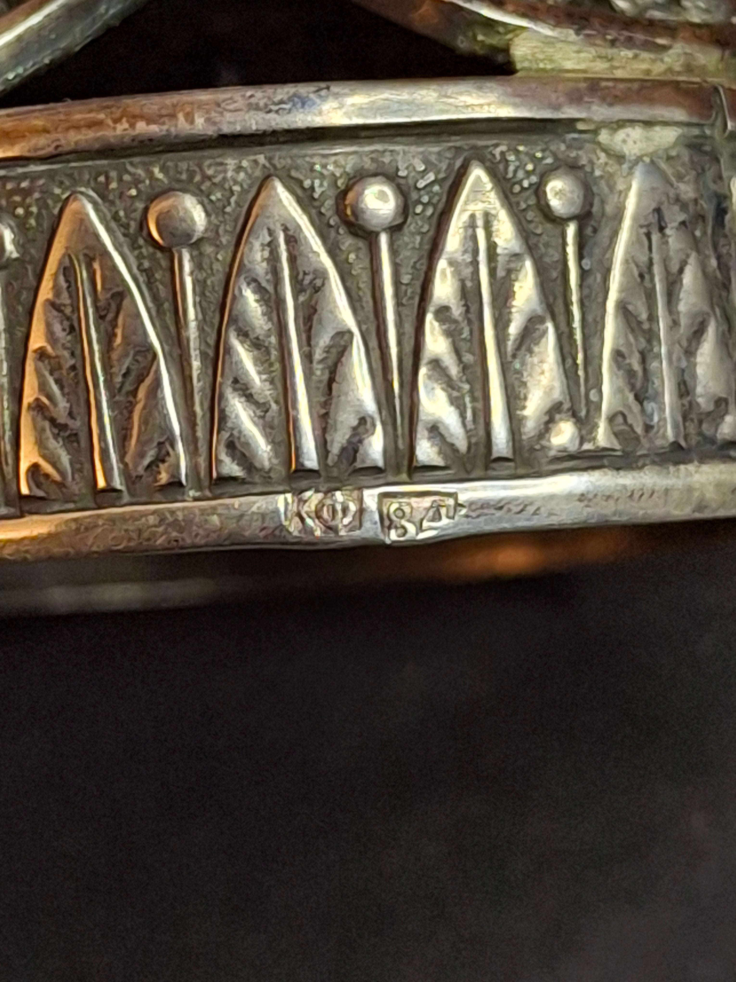 Antique Imperial Russian 84 Silver Besamim Spice Tower Fabergé KF Judaica 134g