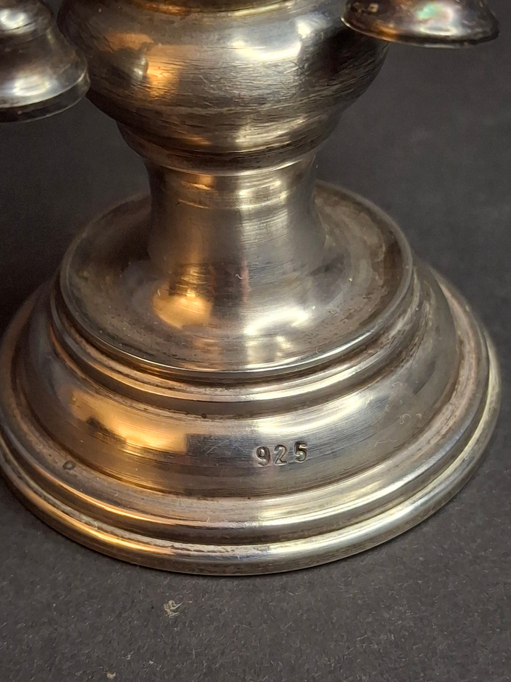 Vintage Israeli 925 Sterling Silver Havdalah Besamim Spice Tower & Bells 8.5" 141g