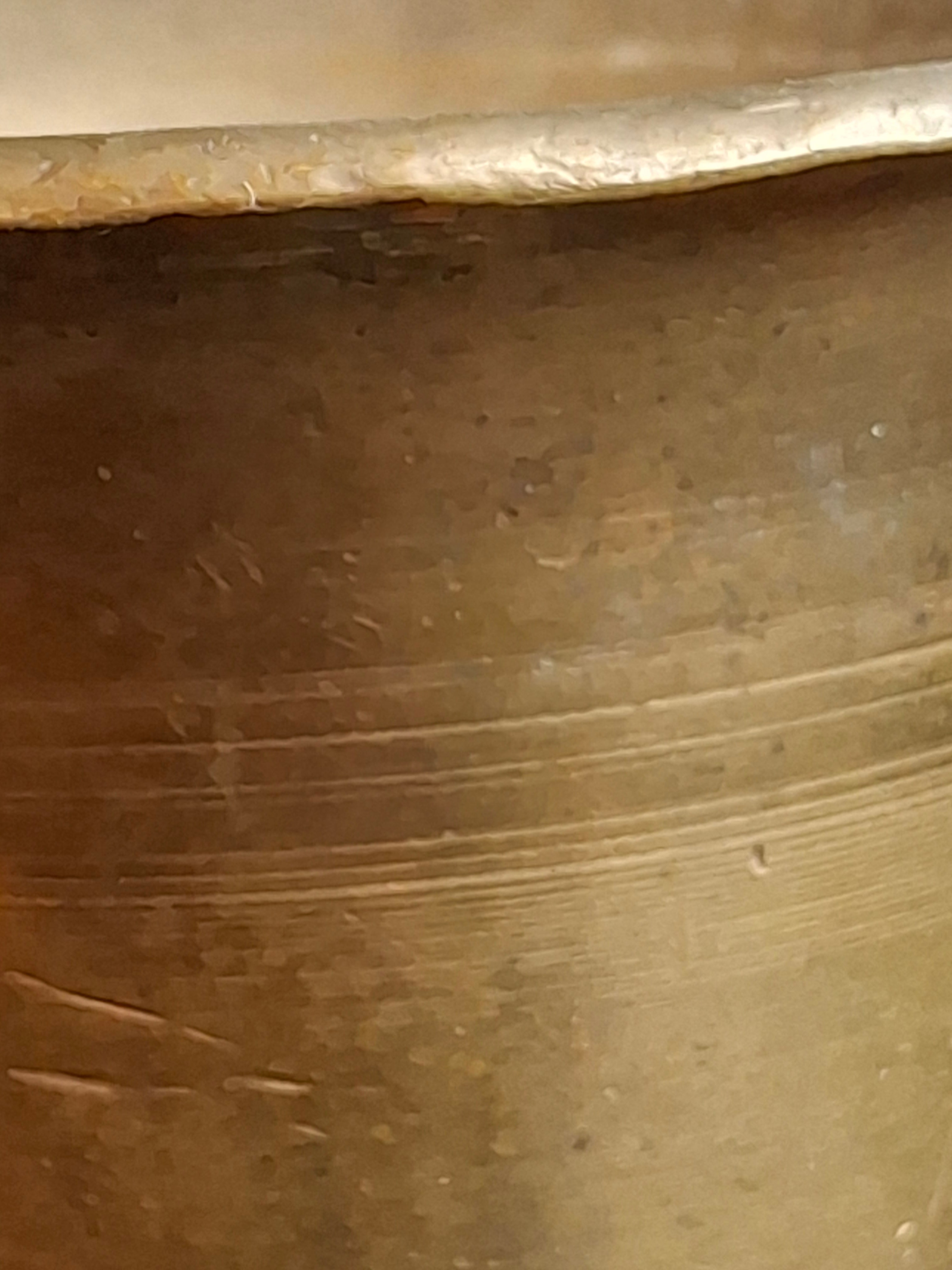 Antique 17th or 18th Century Heavy Cast Bell Metal Brass Mortar & Pestle, J. Greenstein Provenance Judaica